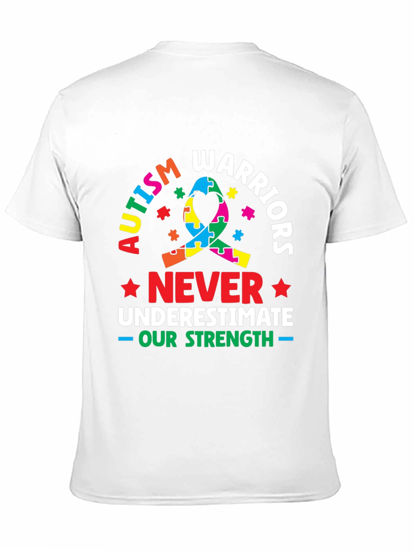 Autism Warriors T-Shirt - Never Underestimate