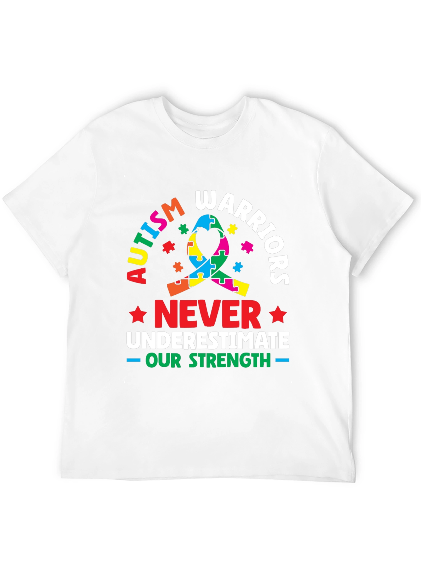 Autism Warriors T-Shirt - Never Underestimate