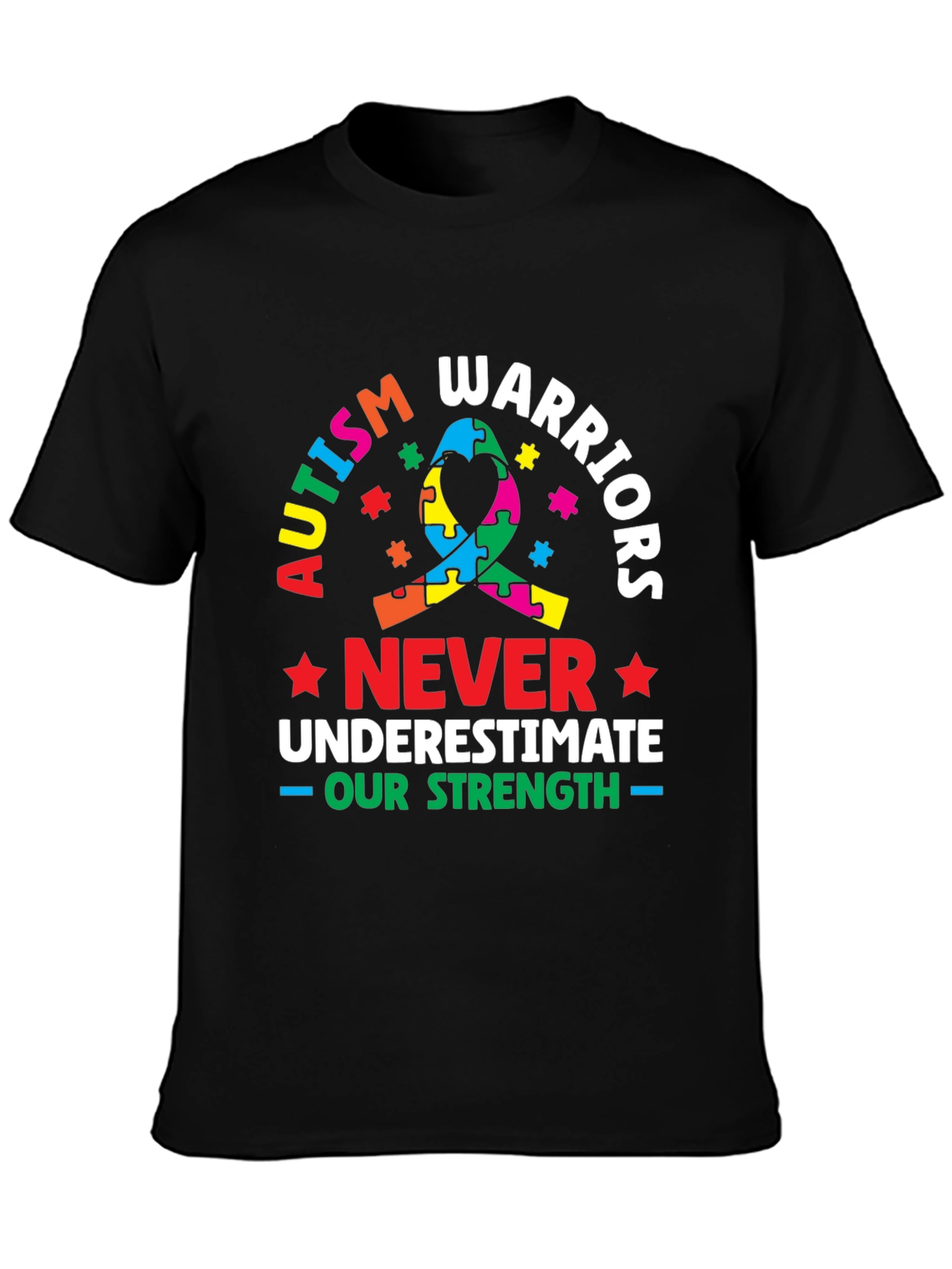 Autism Warriors T-Shirt - Never Underestimate