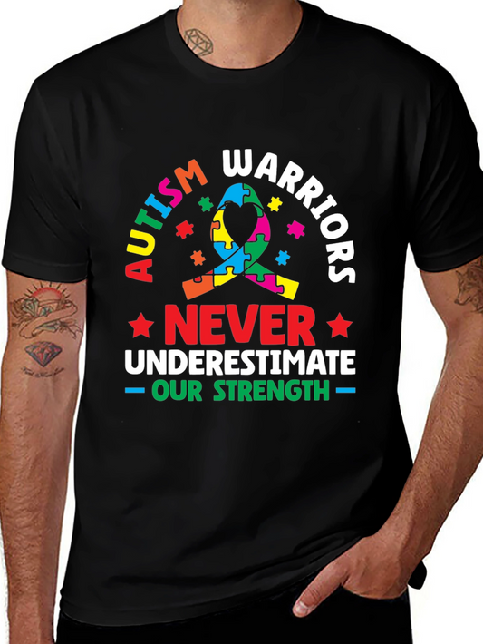 Autism Warriors T-Shirt - Never Underestimate