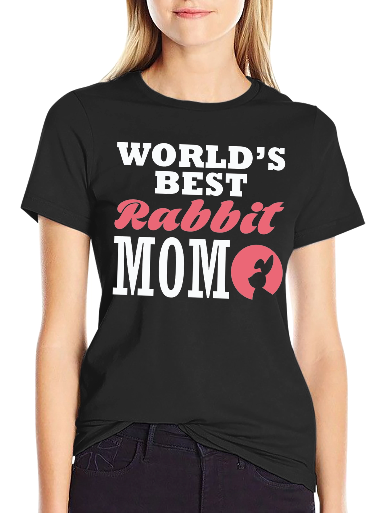 Worlds Best Rabbit MOM T-Shirt