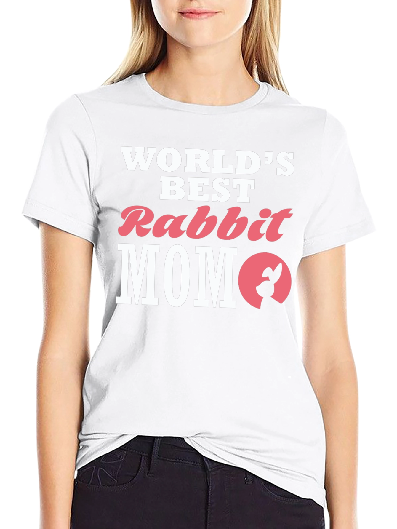 Worlds Best Rabbit MOM T-Shirt