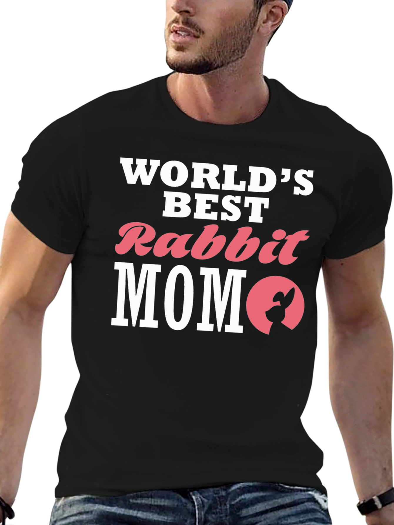 Worlds Best Rabbit MOM T-Shirt