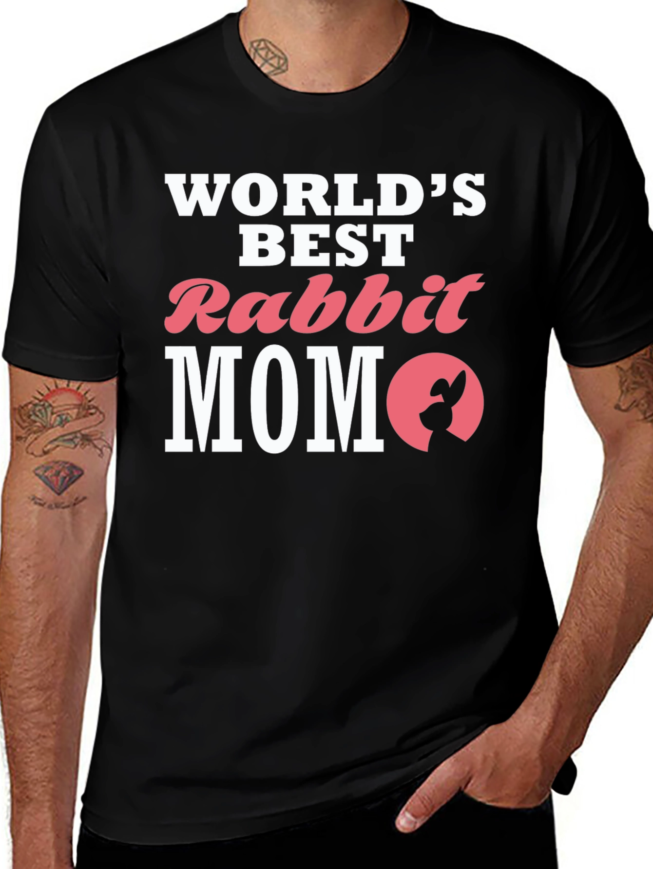 Worlds Best Rabbit MOM T-Shirt