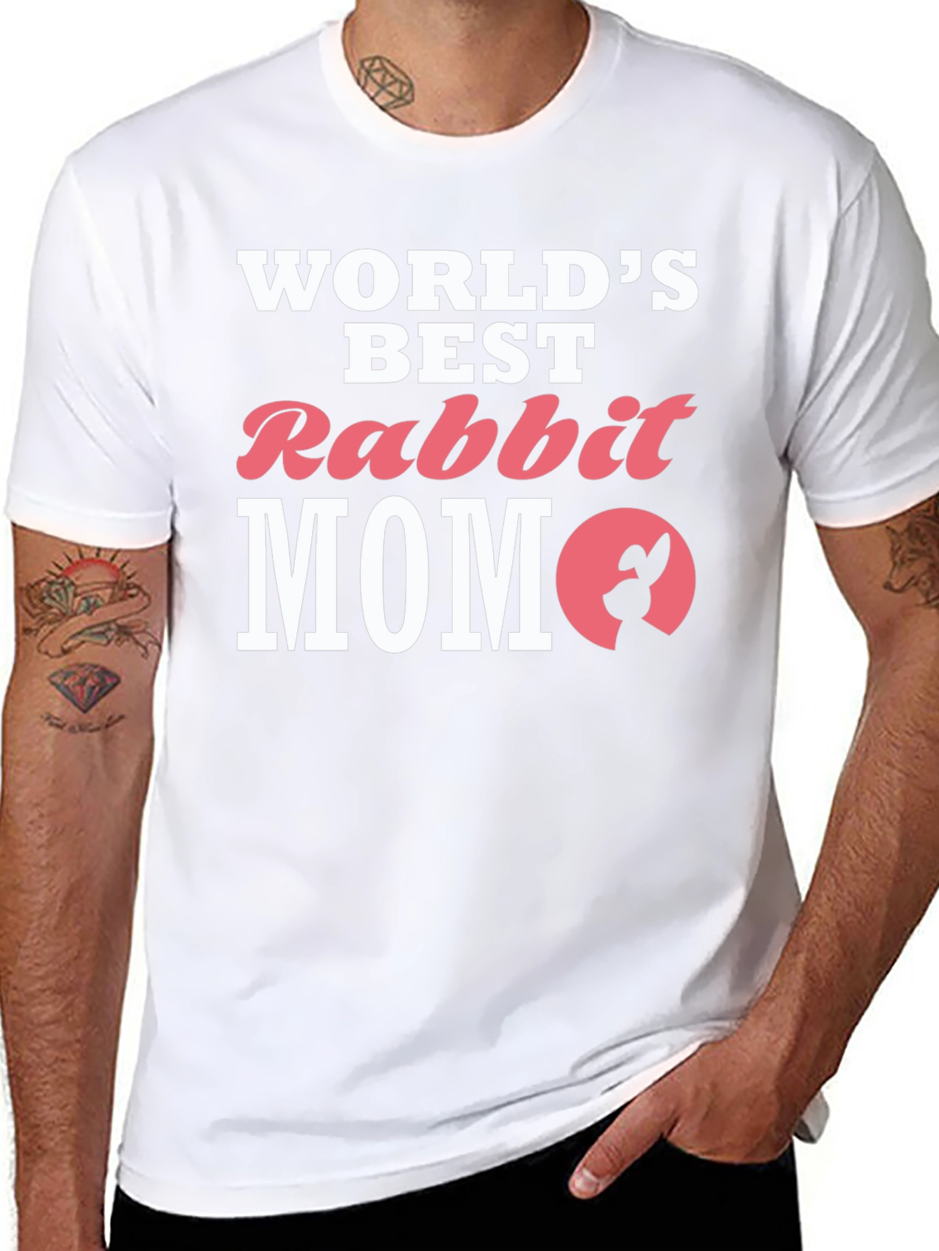 Worlds Best Rabbit MOM T-Shirt