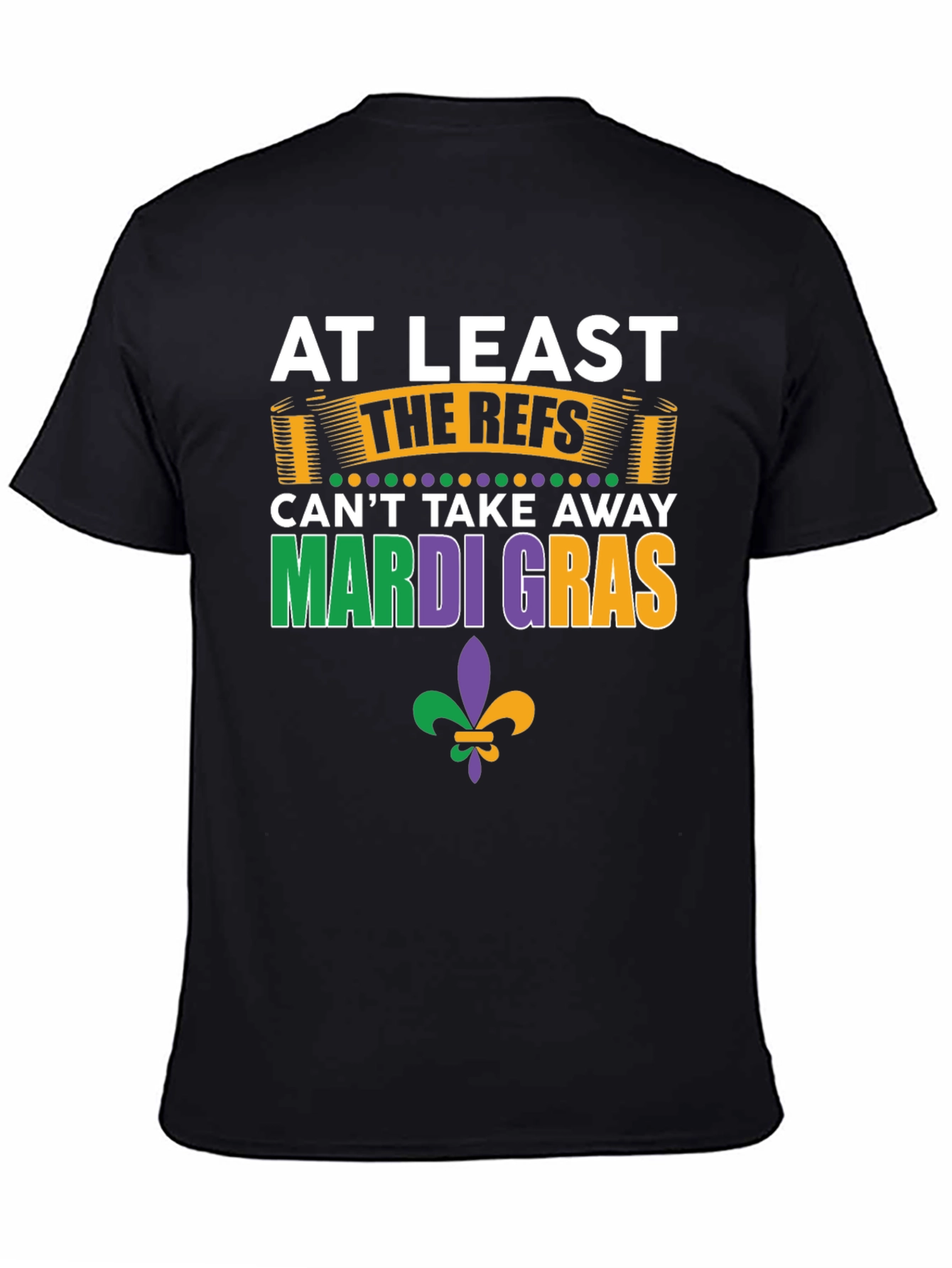 Mardi Gras Referees Graphic T-Shirt