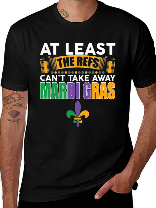 Mardi Gras Referees Graphic T-Shirt