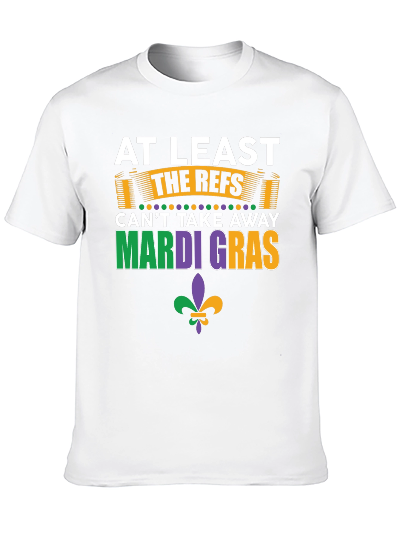 Mardi Gras Referees Graphic T-Shirt
