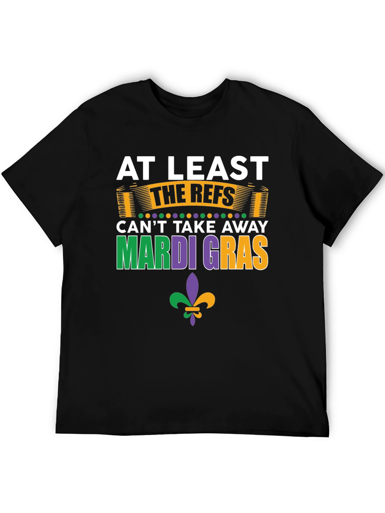 Mardi Gras Referees Graphic T-Shirt