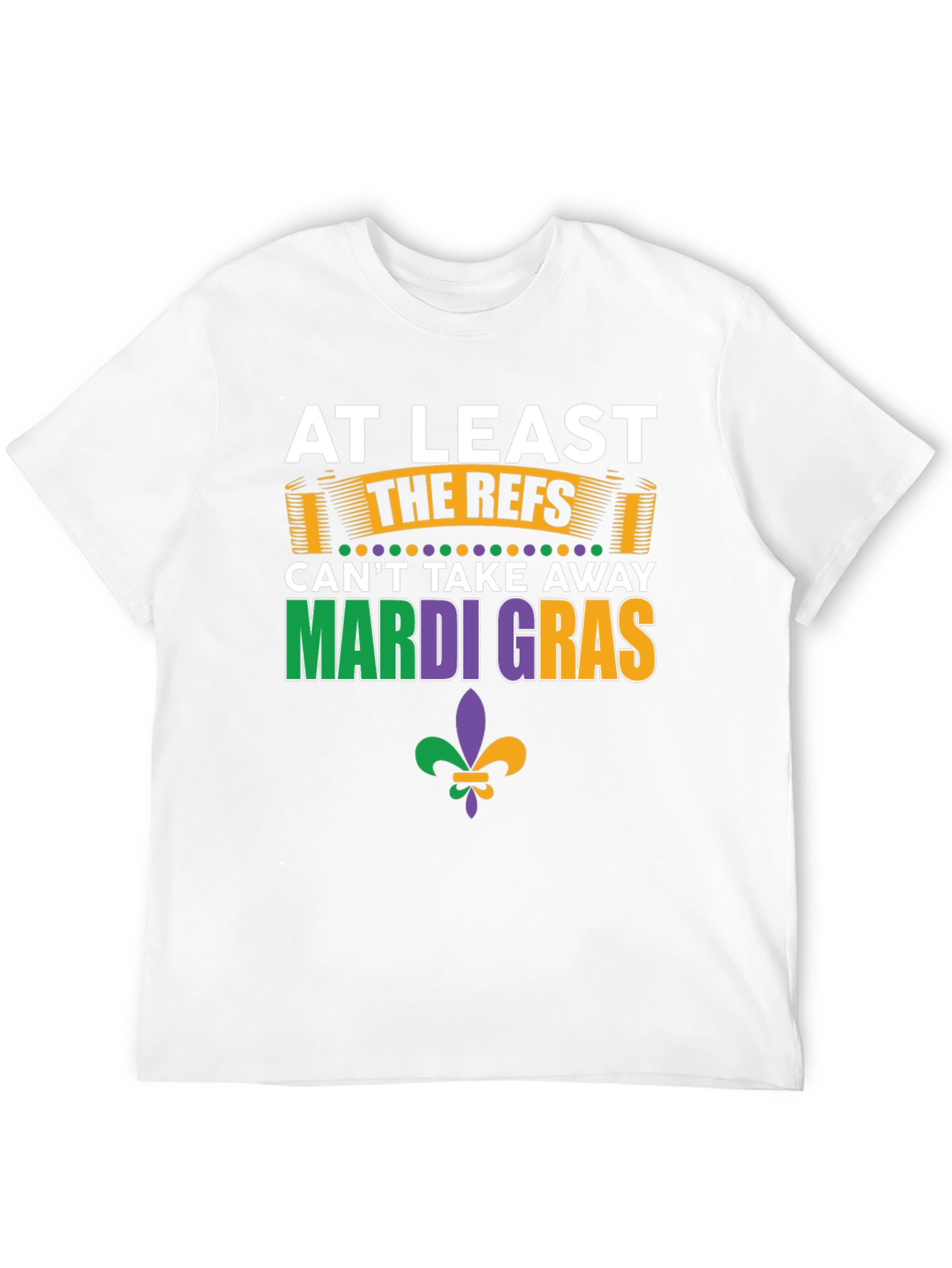 Mardi Gras Referees Graphic T-Shirt