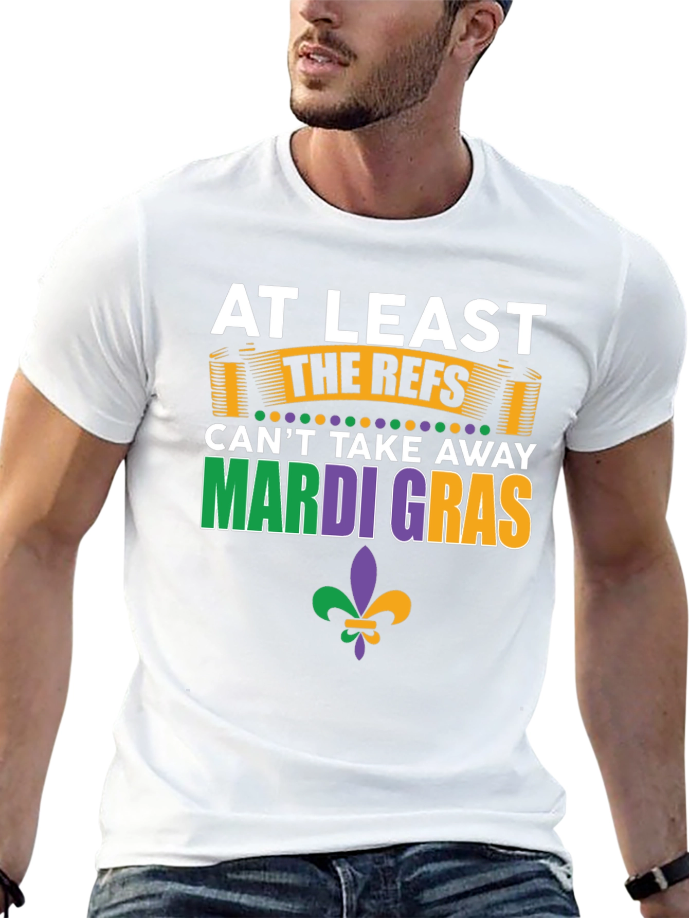 Mardi Gras Referees Graphic T-Shirt
