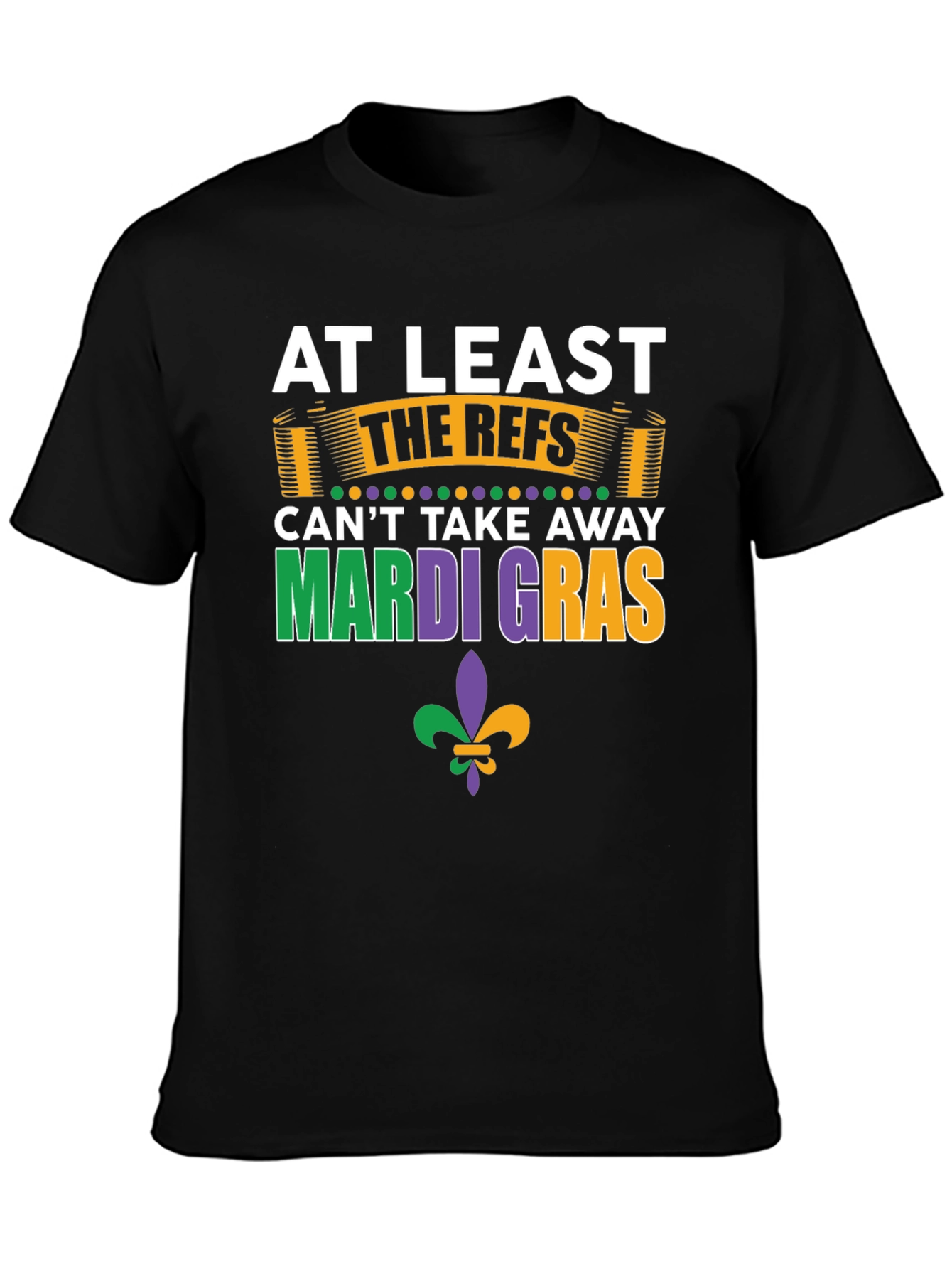 Mardi Gras Referees Graphic T-Shirt