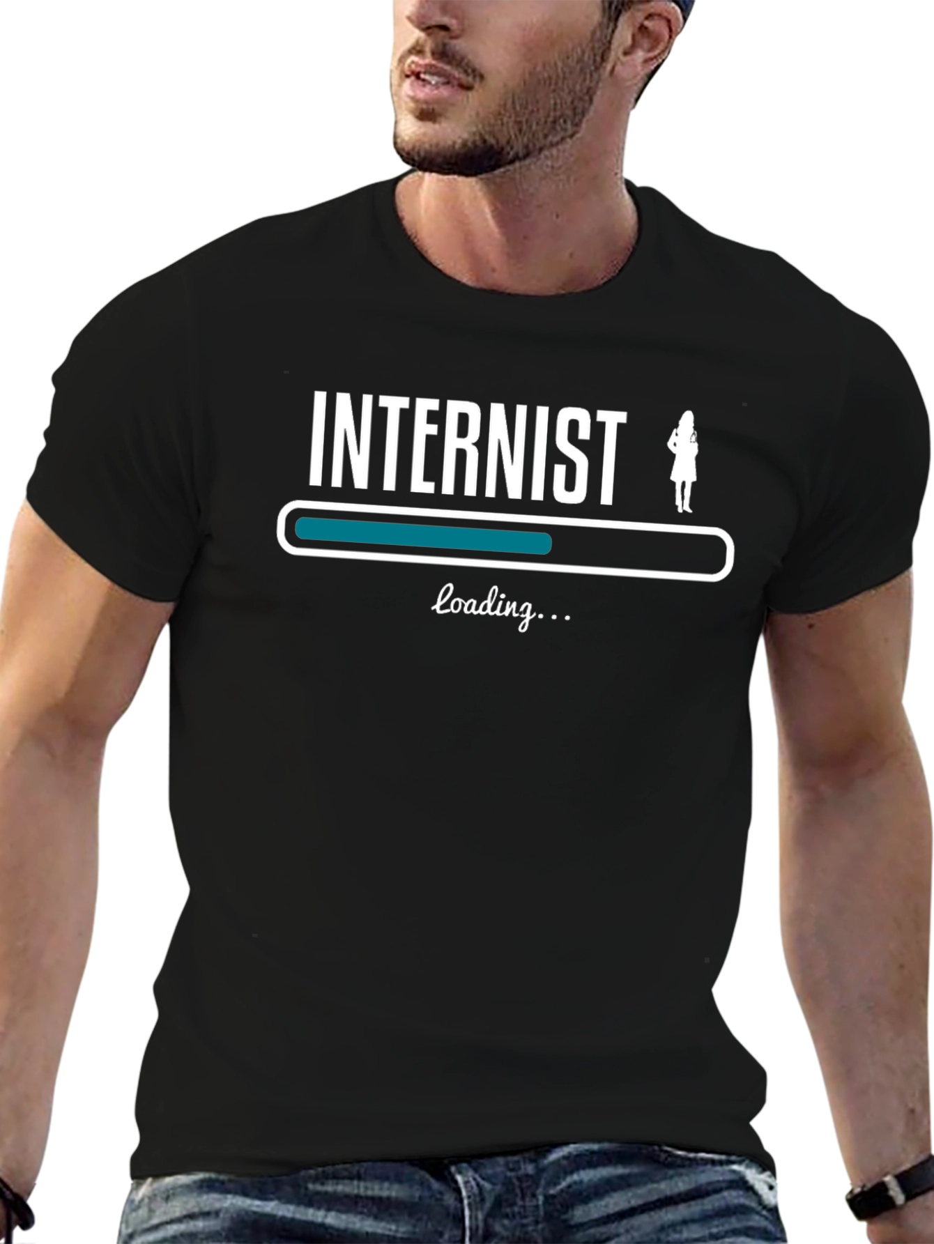 Internist Loading T-Shirt - Funny Doctor Tee