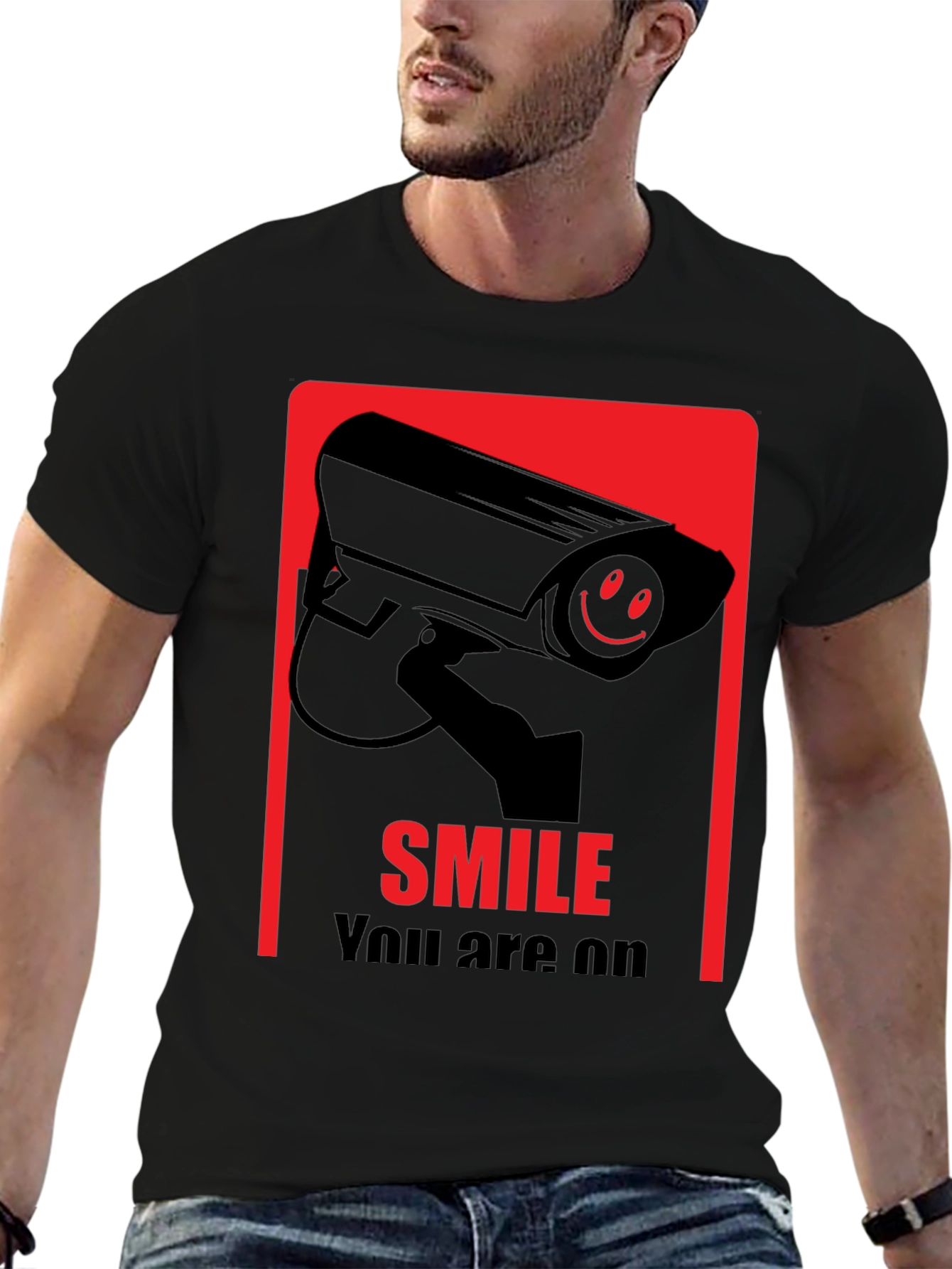 Smile Camera Graphic Tee