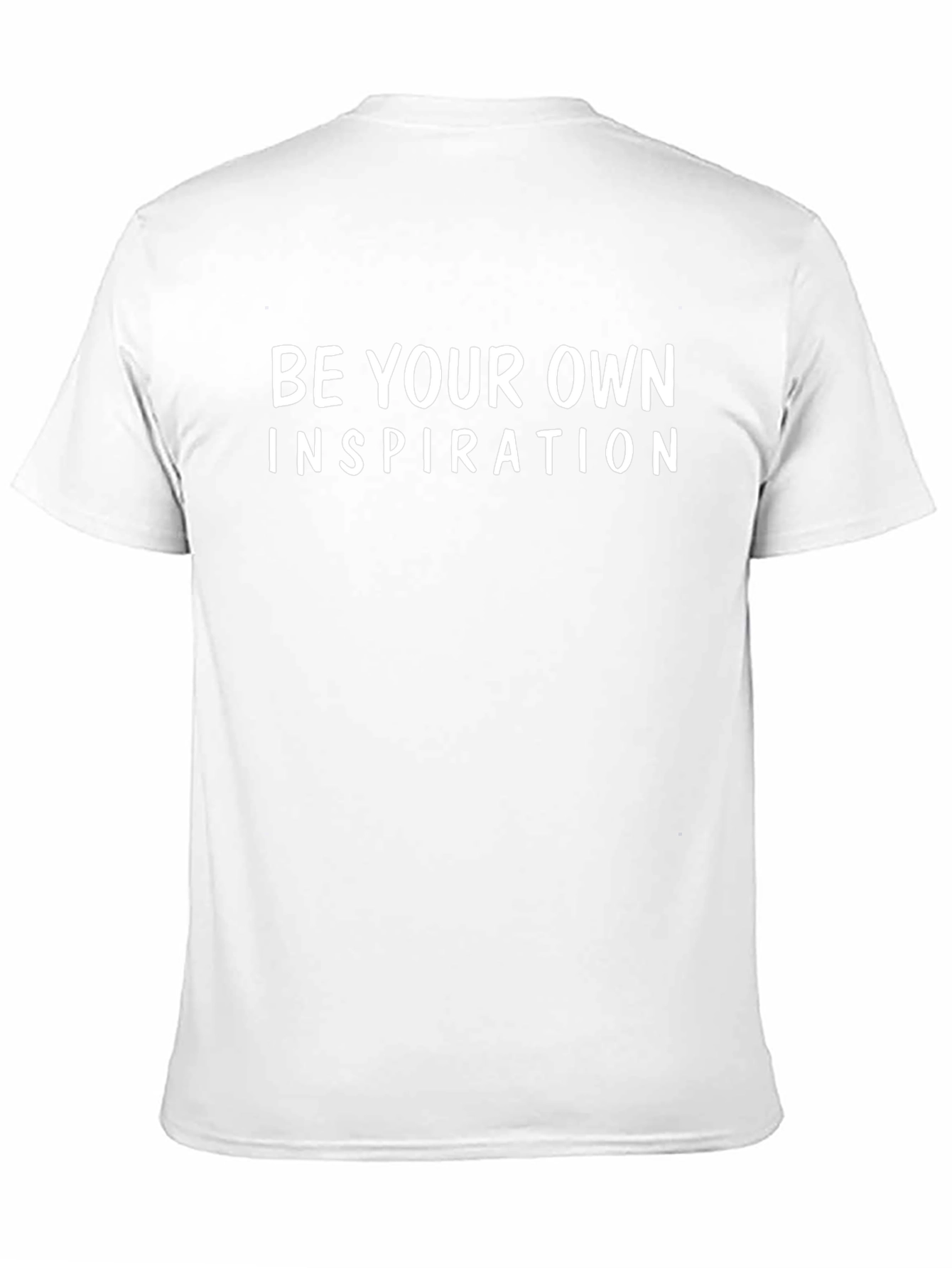 Inspirational Graphic Tee - Be Your Own Inspiration