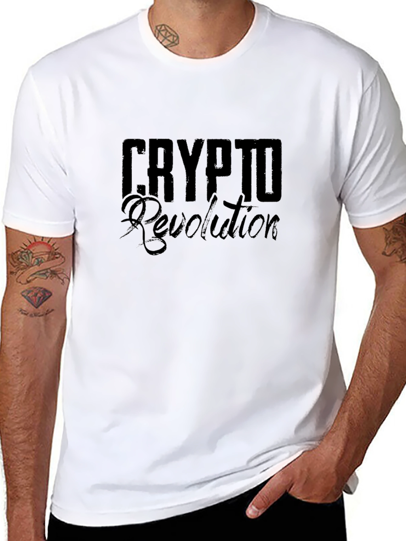 Crypto Revolution Black T-Shirt