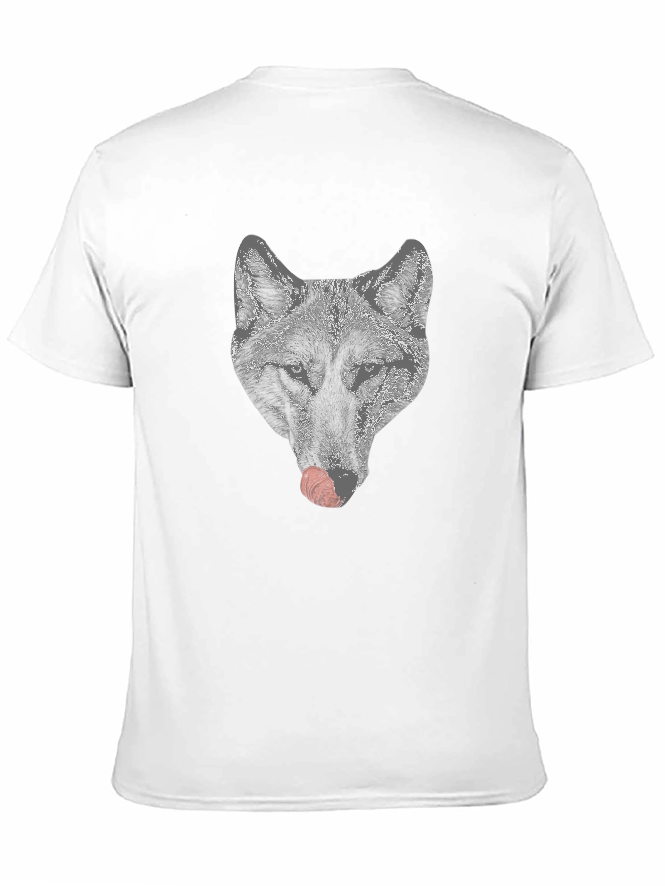 Wolf Graphic Tee - Black Short Sleeve Shirt