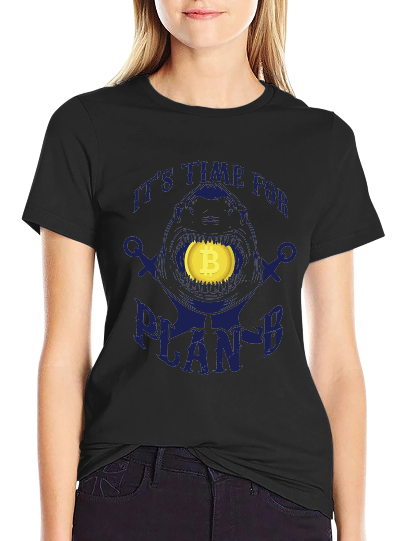 Bitcoin Shark Plan B T-Shirt