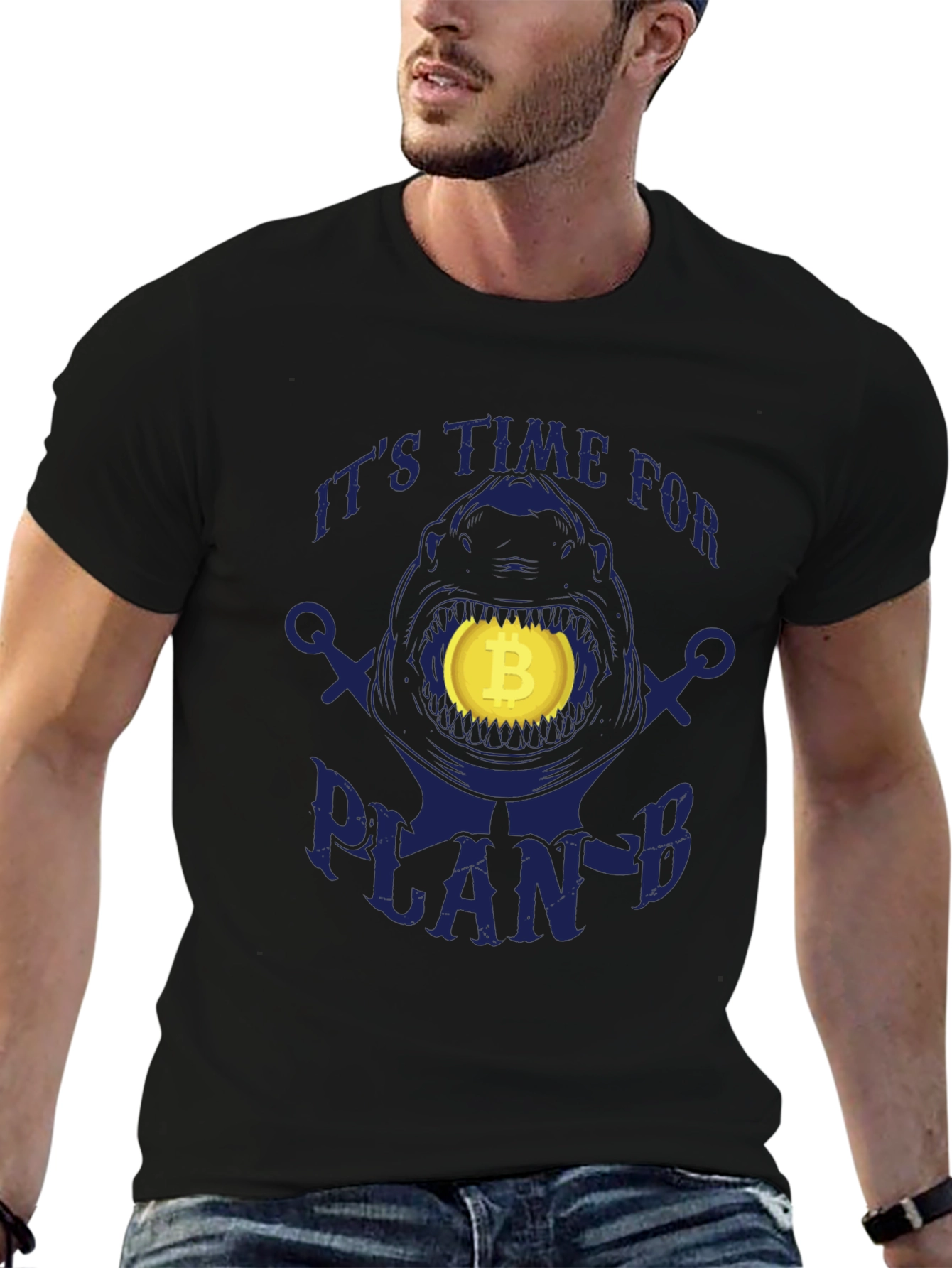 Bitcoin Shark Plan B T-Shirt