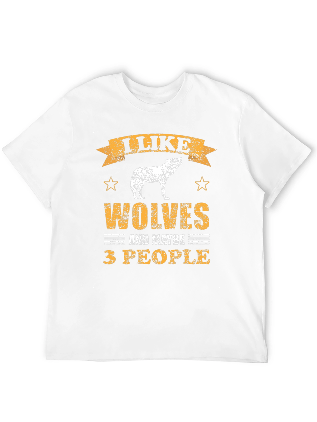 I Like Wolves T-Shirt - Funny Animal Lover Tee