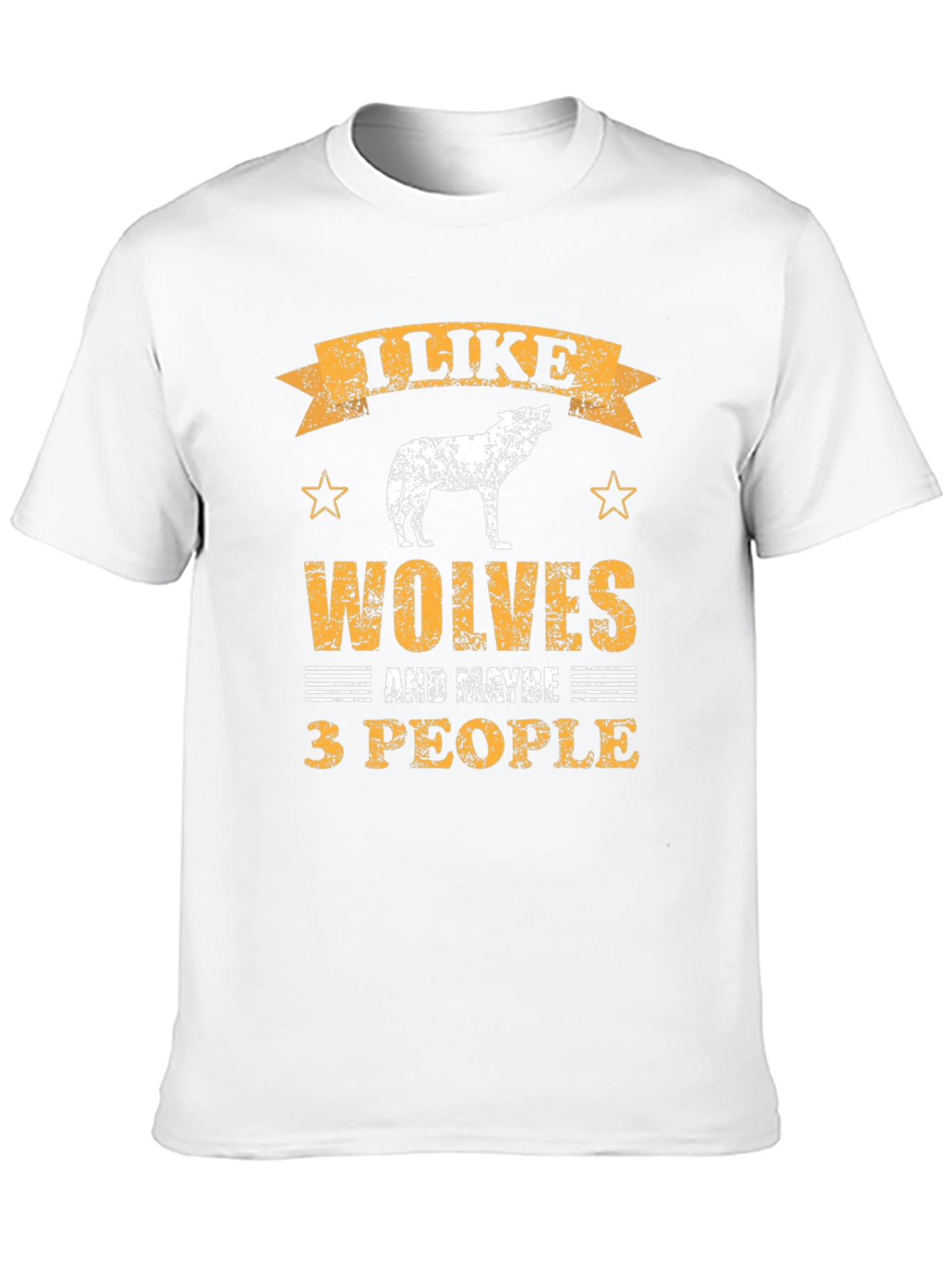 I Like Wolves T-Shirt - Funny Animal Lover Tee