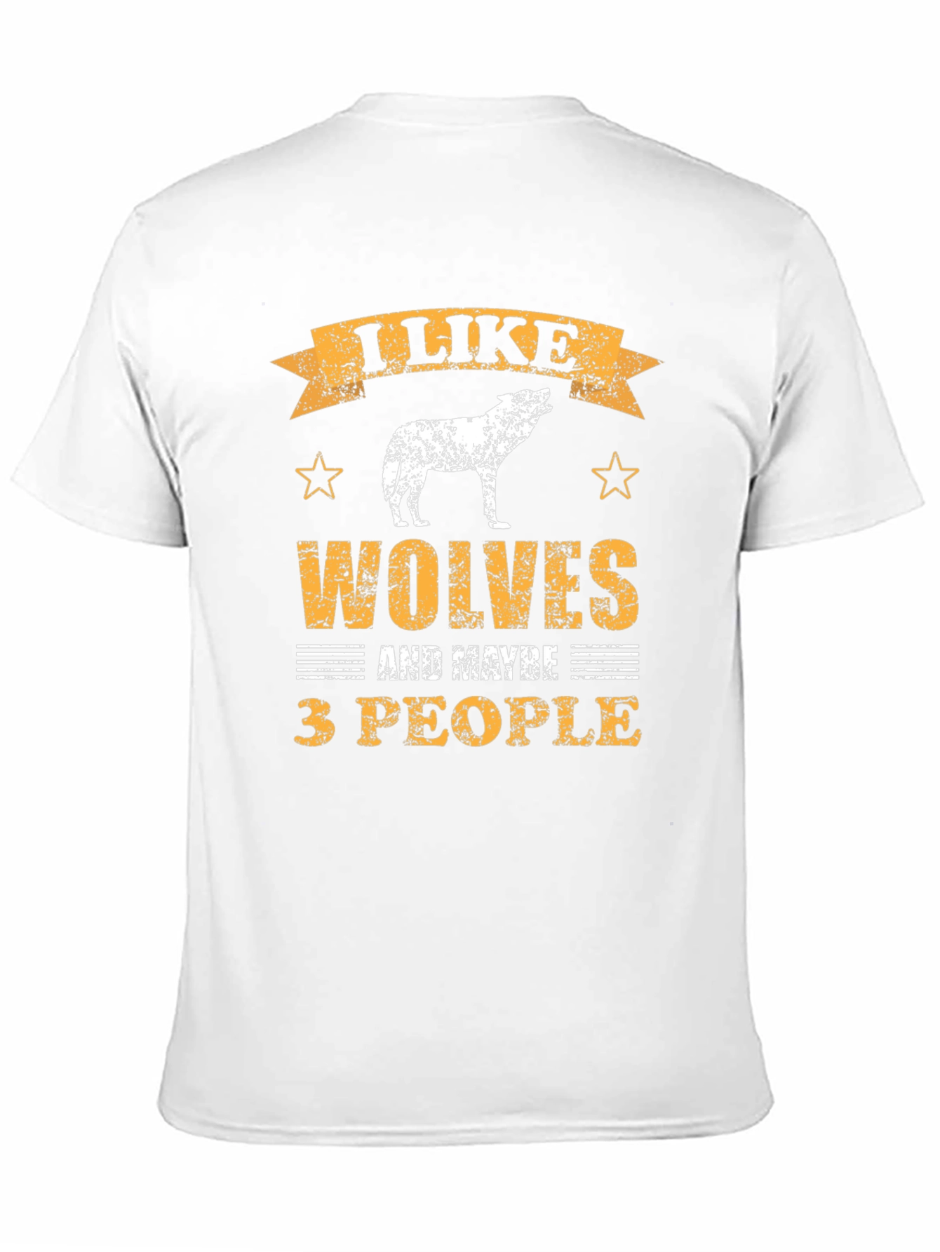 I Like Wolves T-Shirt - Funny Animal Lover Tee