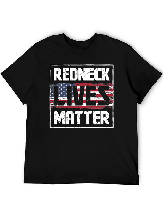 Redneck Lives Matter Graphic T-Shirt