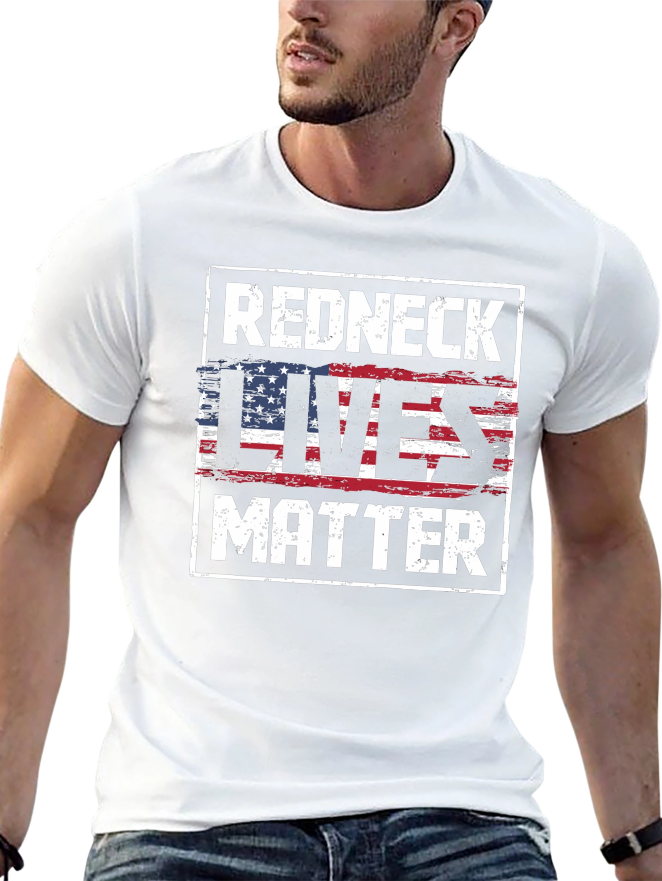 Redneck Lives Matter Graphic T-Shirt