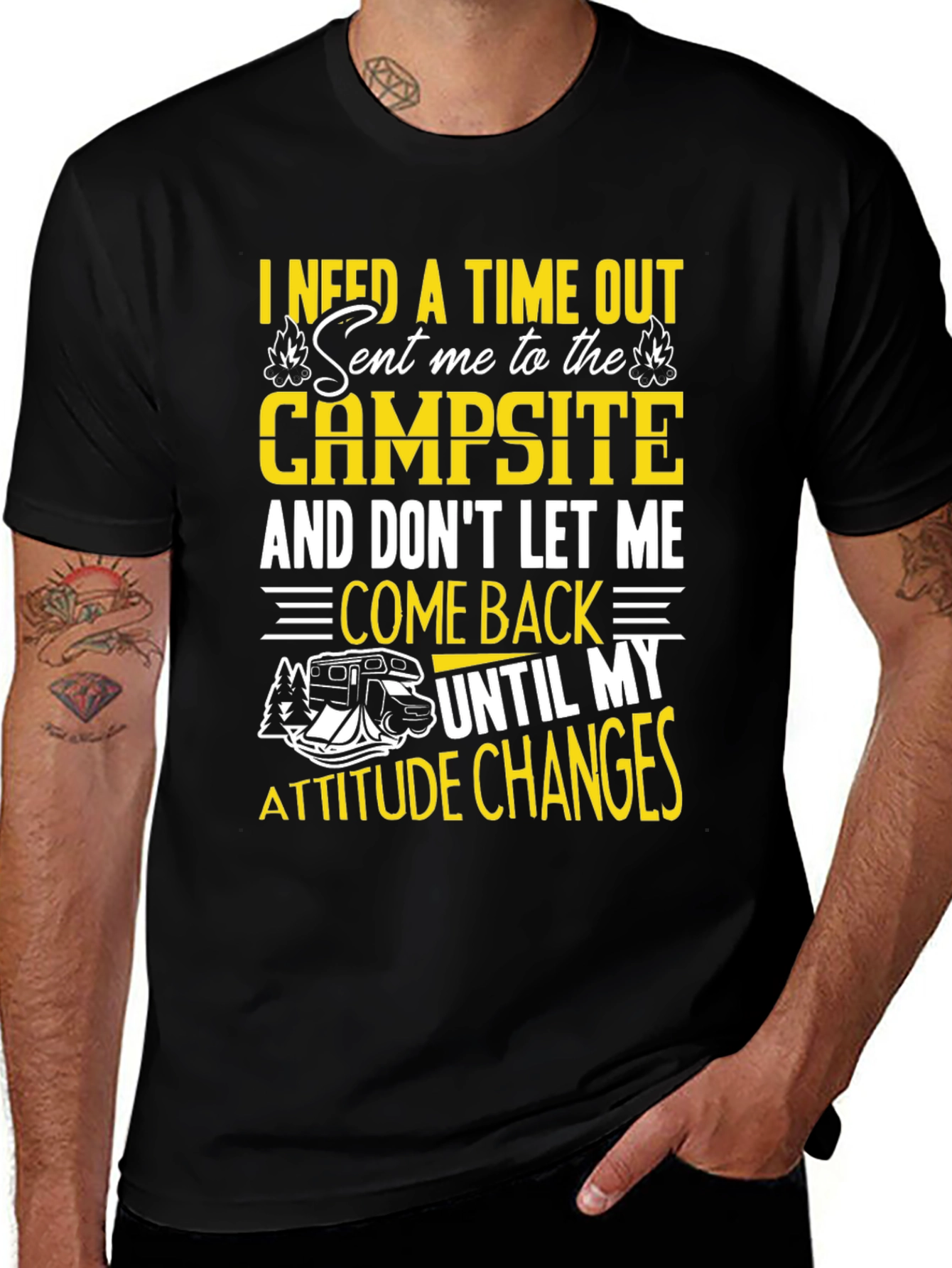 Campsite Attitude Change T-Shirt