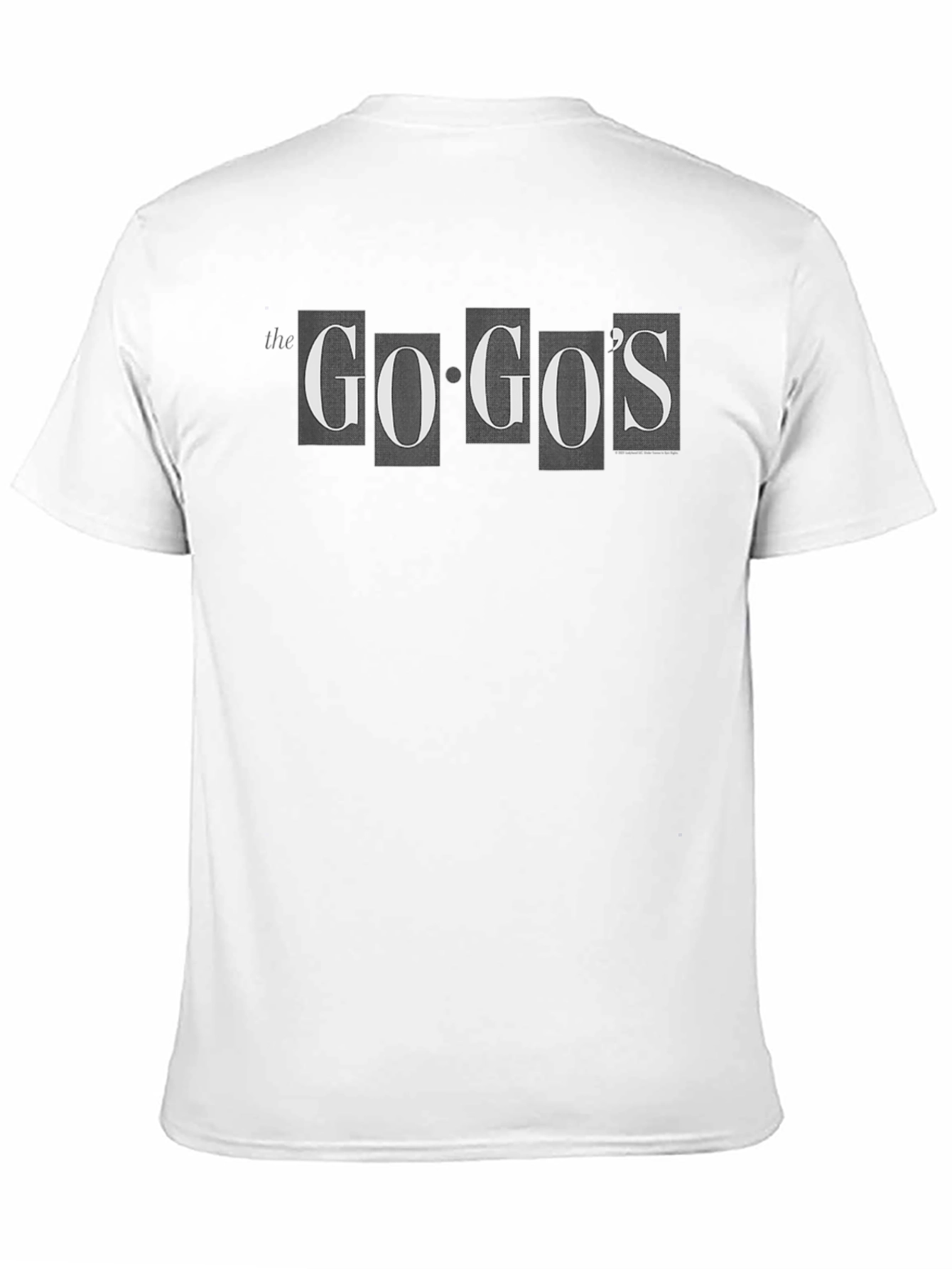 The Go-Gos Retro Band Tee - Black Cotton T-Shirt