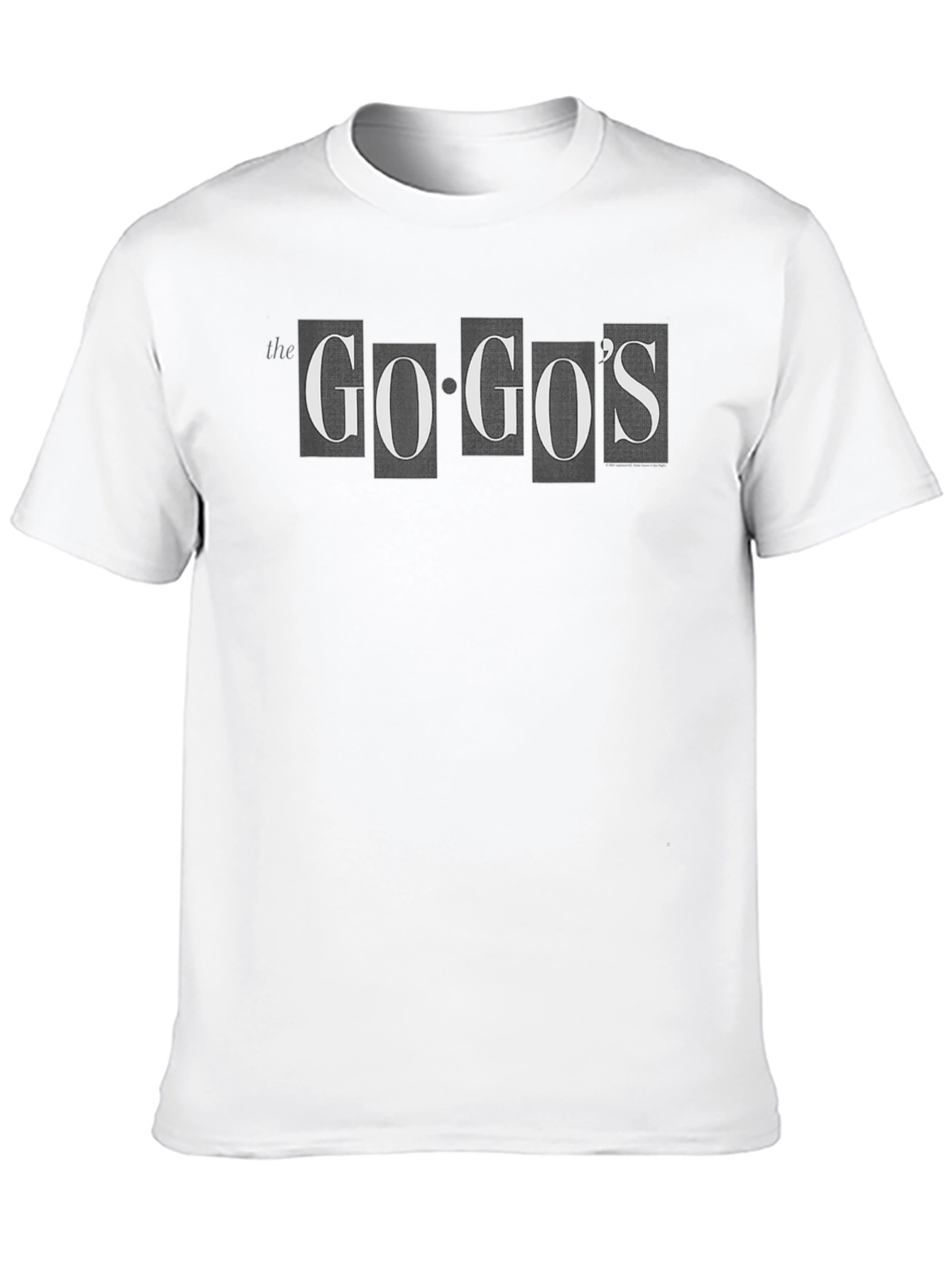 The Go-Gos Retro Band Tee - Black Cotton T-Shirt