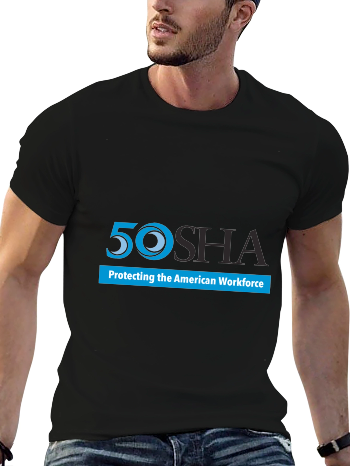 OSHA 50th Anniversary Black T-Shirt