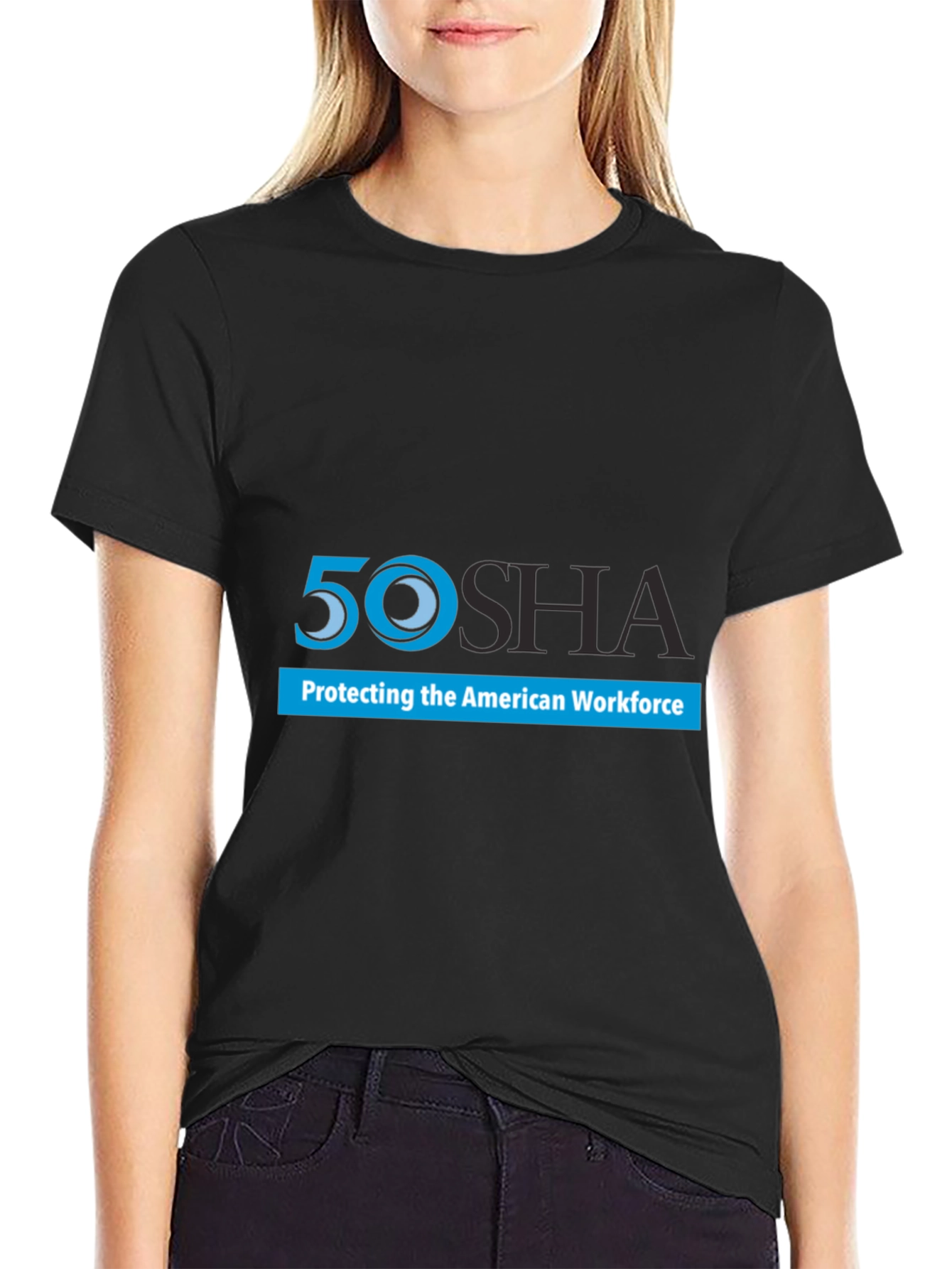 OSHA 50th Anniversary Black T-Shirt