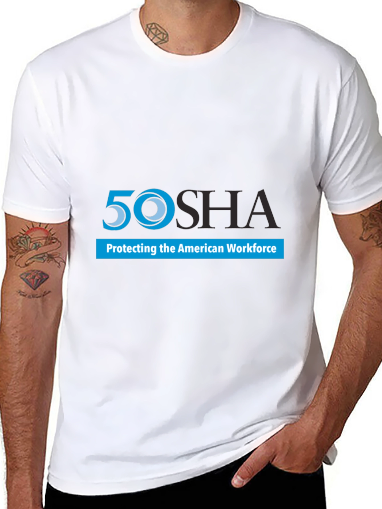 OSHA 50th Anniversary Black T-Shirt