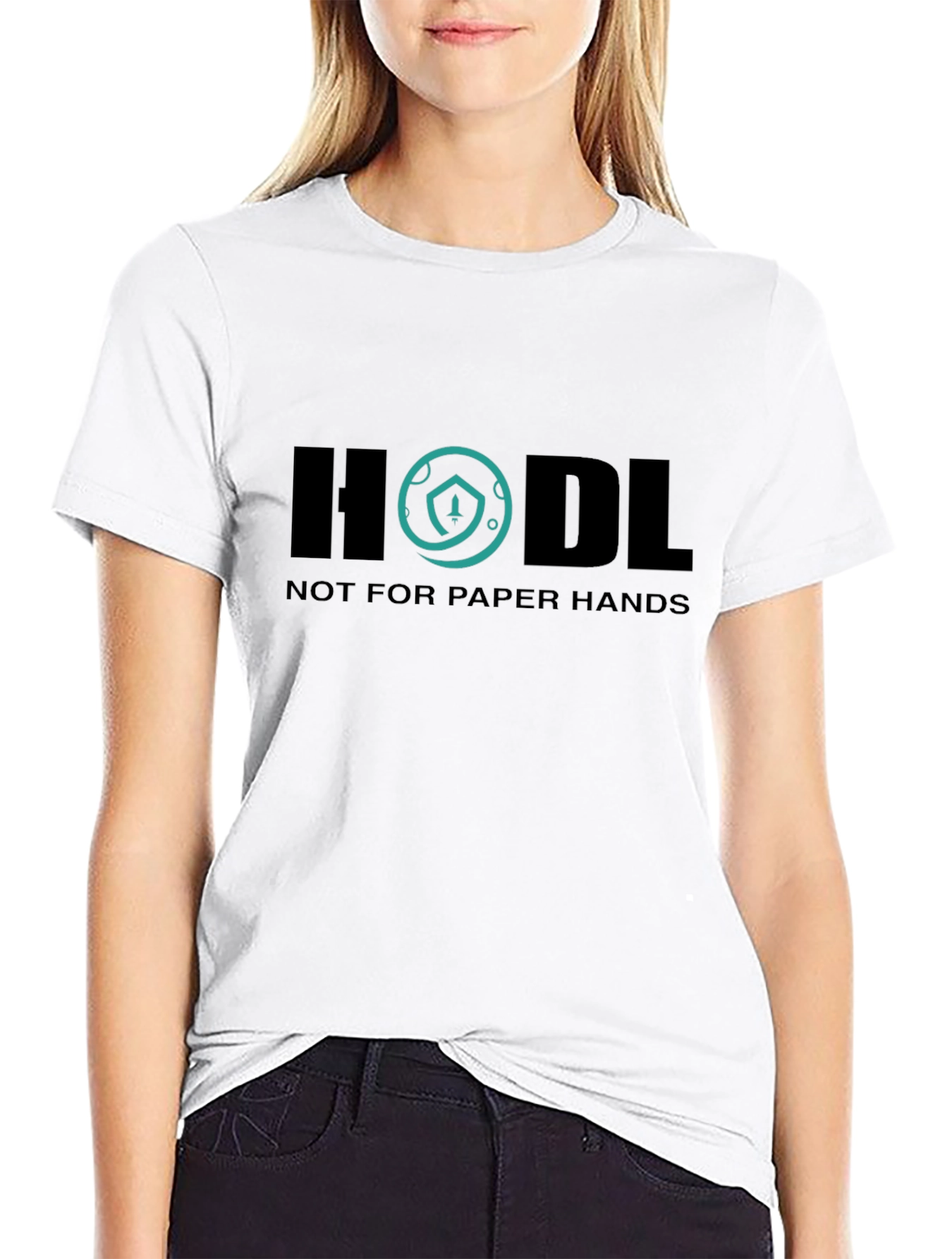 HODL Crypto T-Shirt - Not For Paper Hands