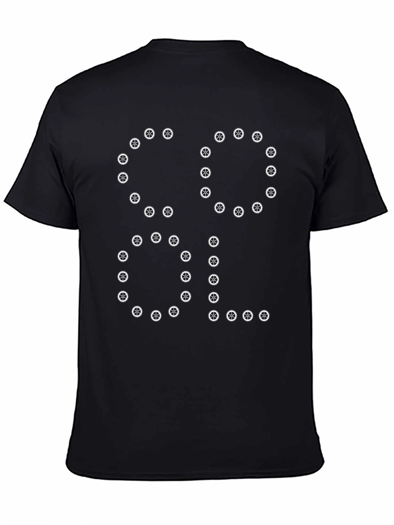 Cool Gears T-Shirt - Black Cotton Tee