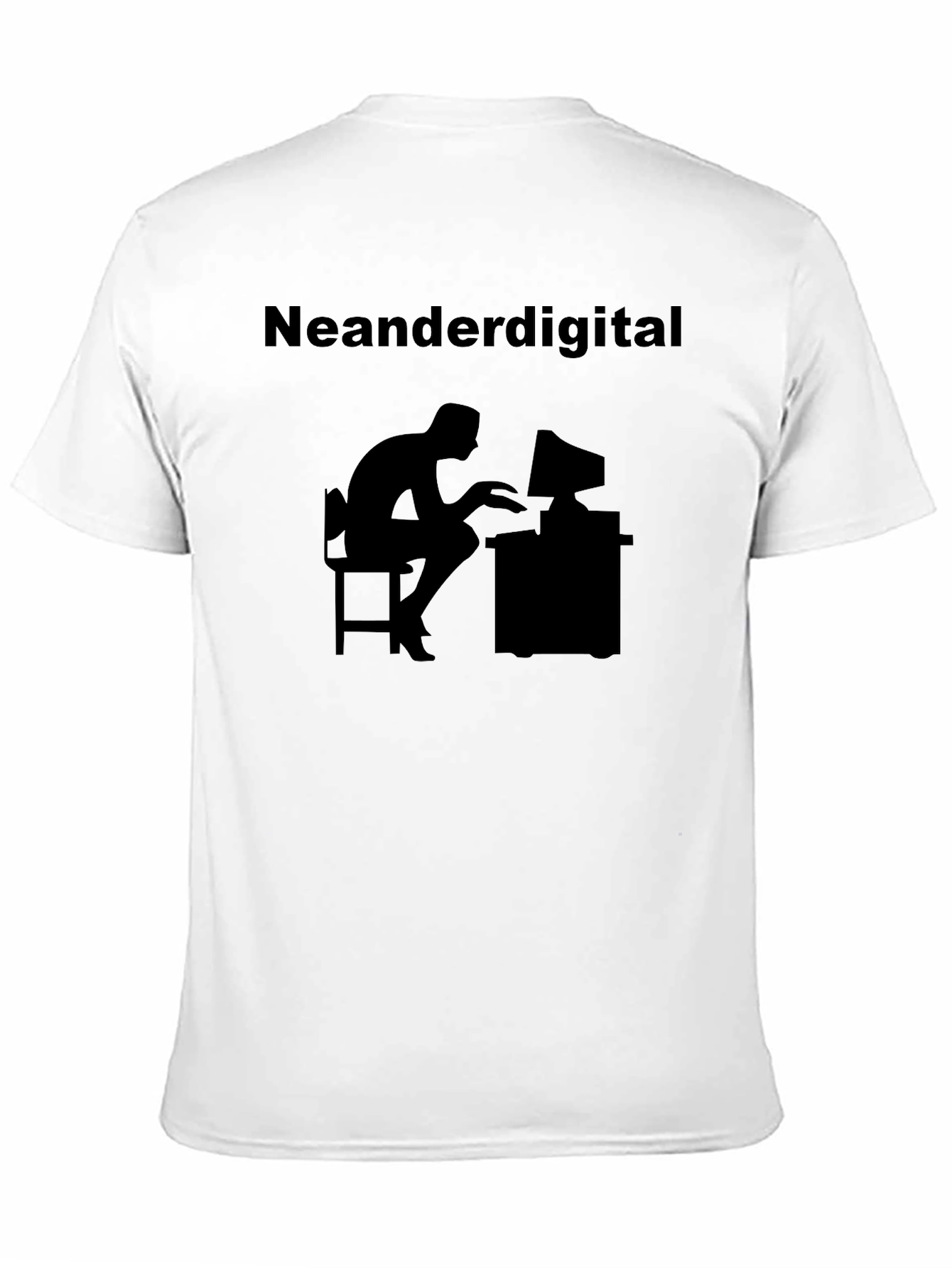 Neanderdigital T-Shirt - Humorous Computer Design