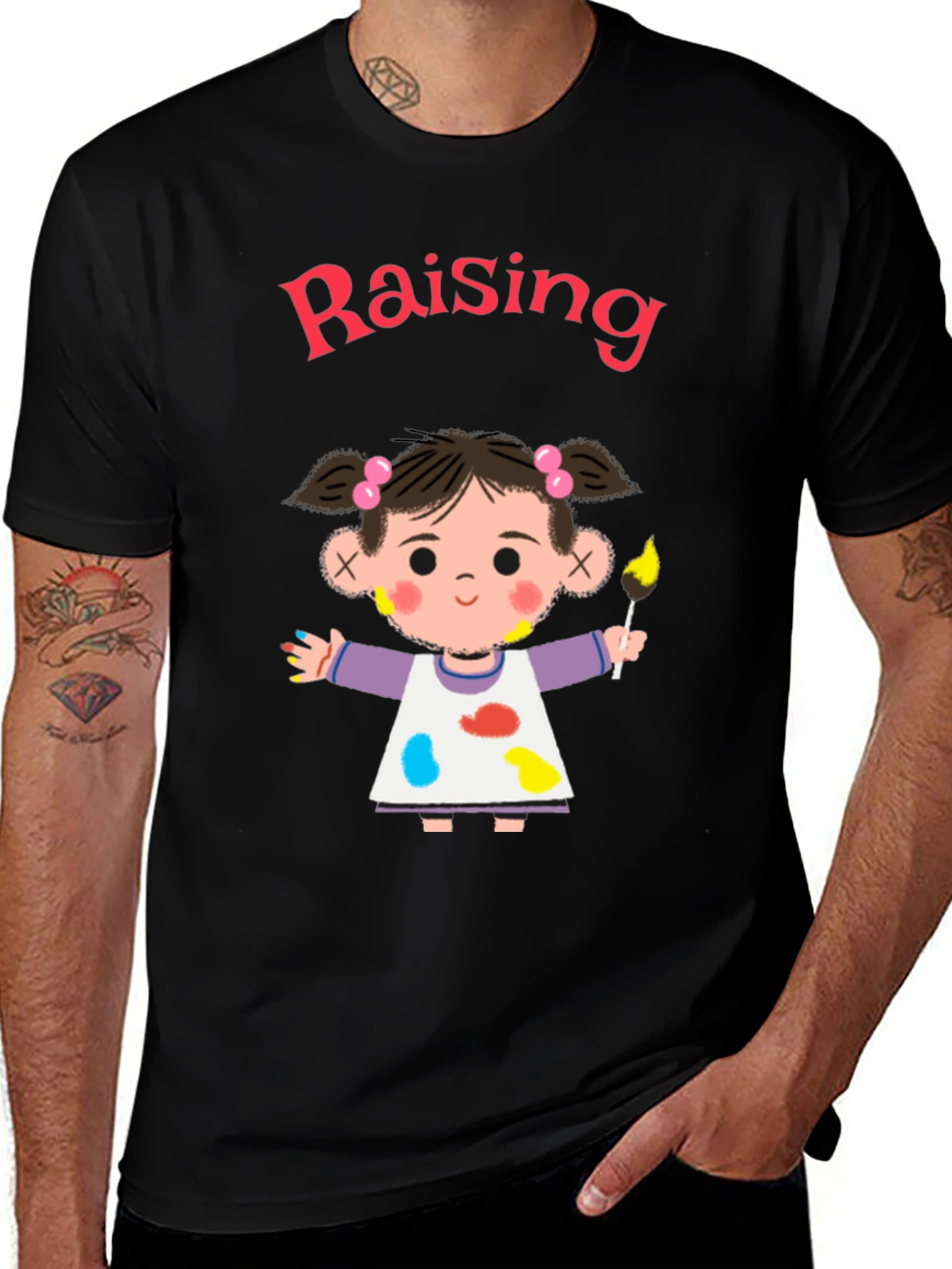Raising Artist Graphic T-Shirt