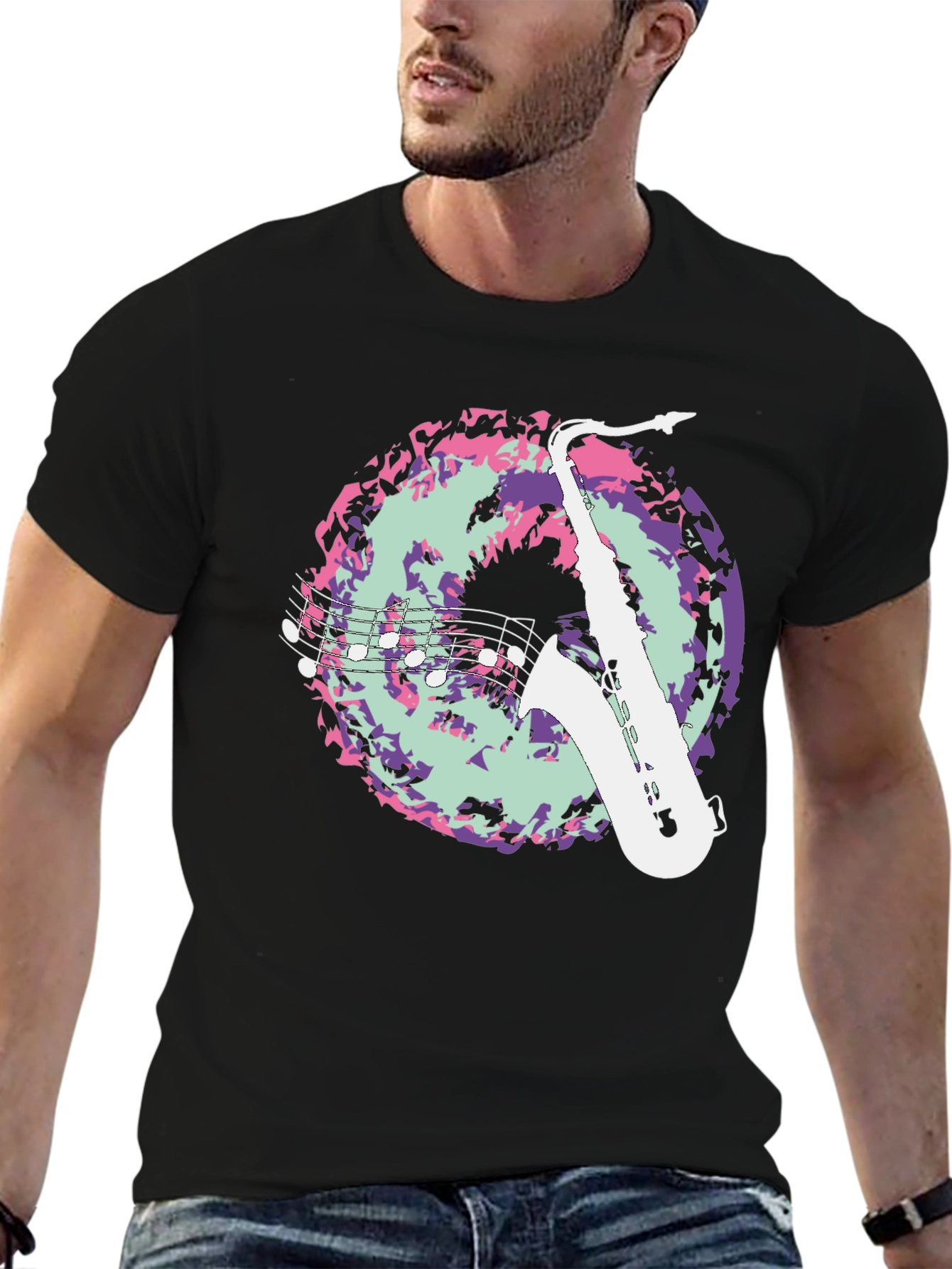Cool Saxophone Music T-Shirt