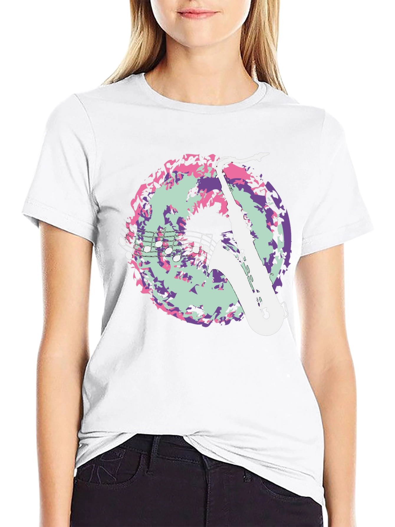 Cool Saxophone Music T-Shirt