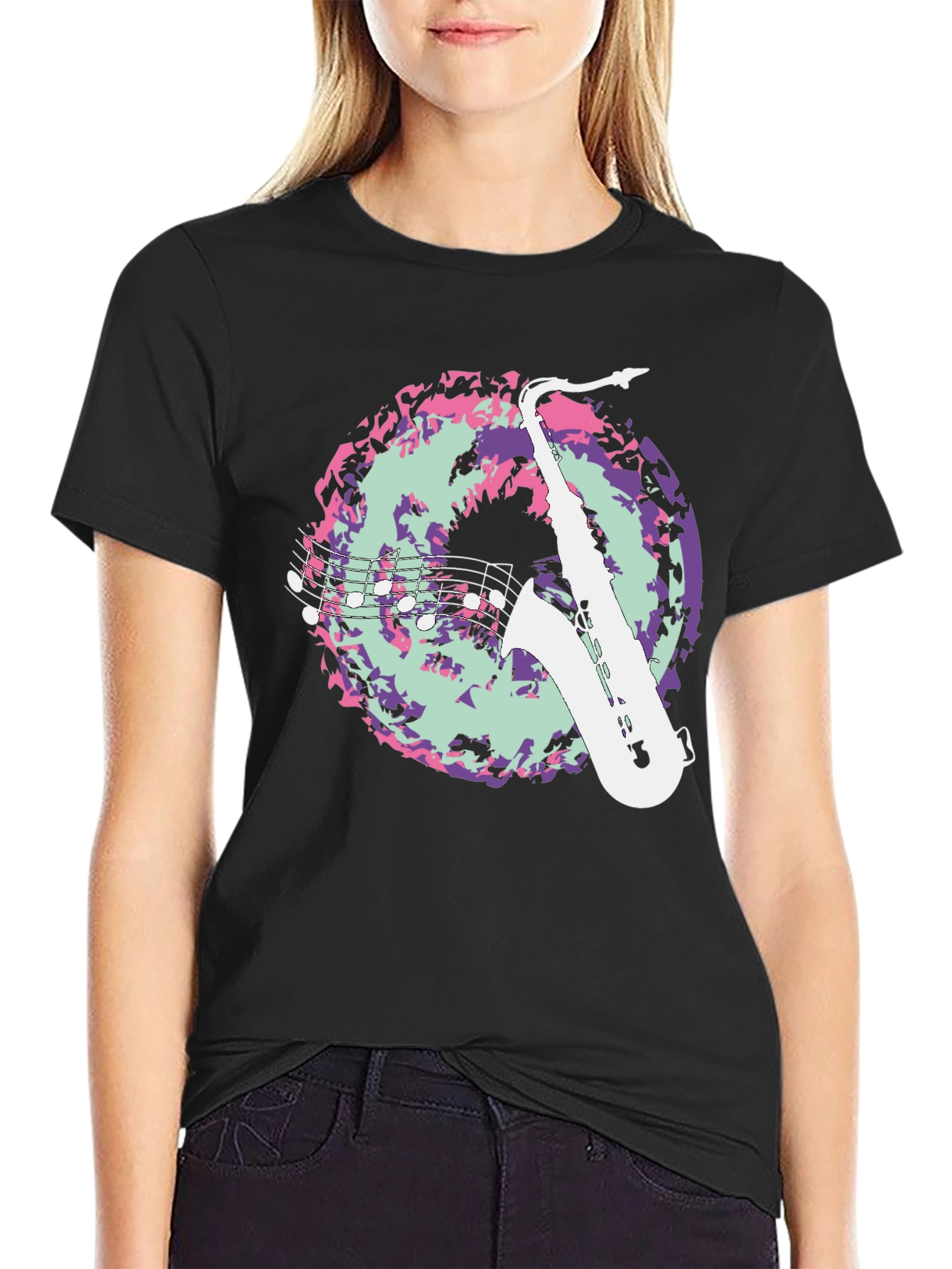 Cool Saxophone Music T-Shirt