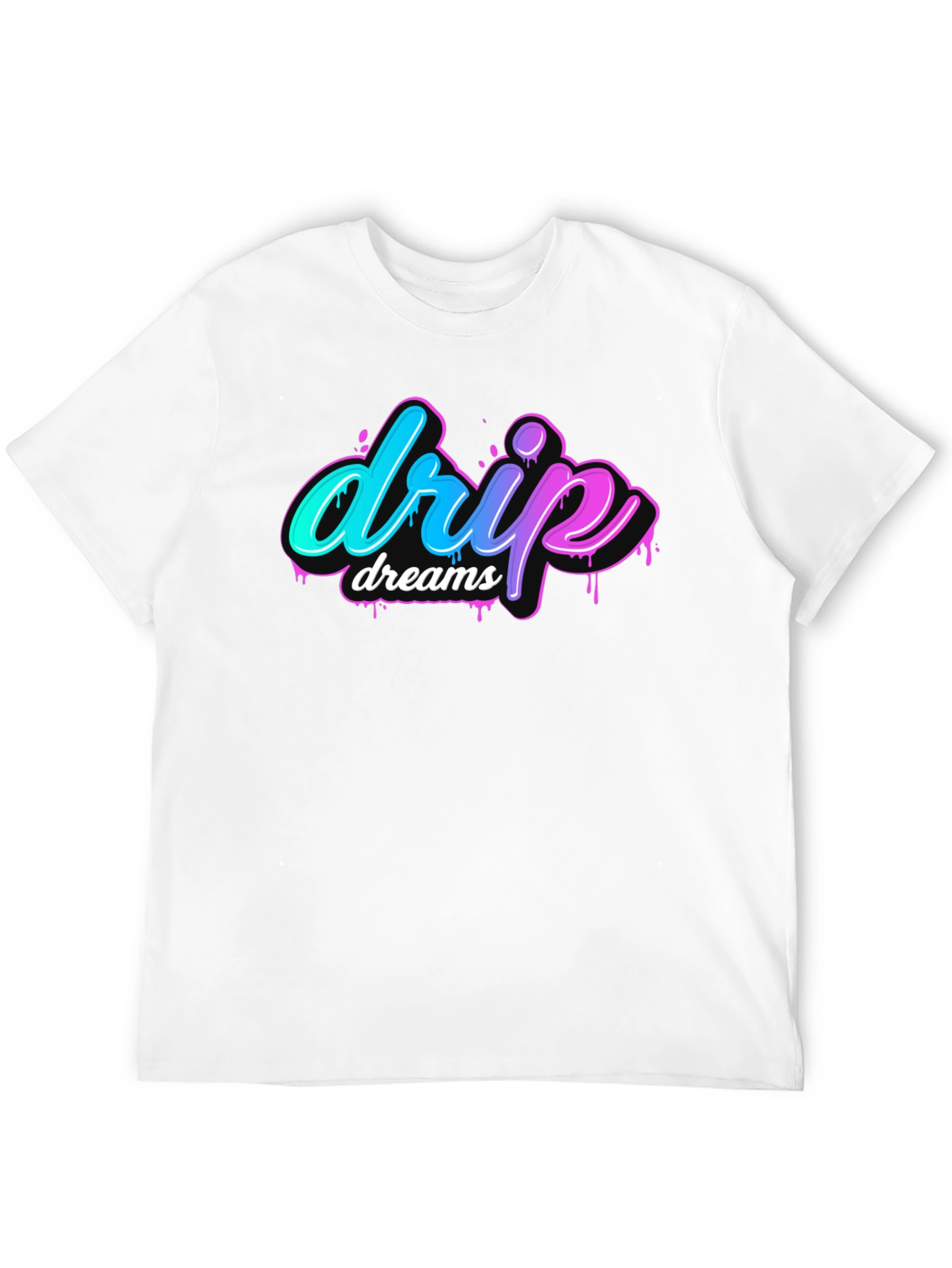 Drip Dreams Black Tee