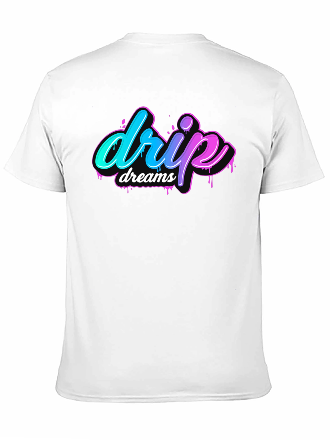 Drip Dreams Black Tee