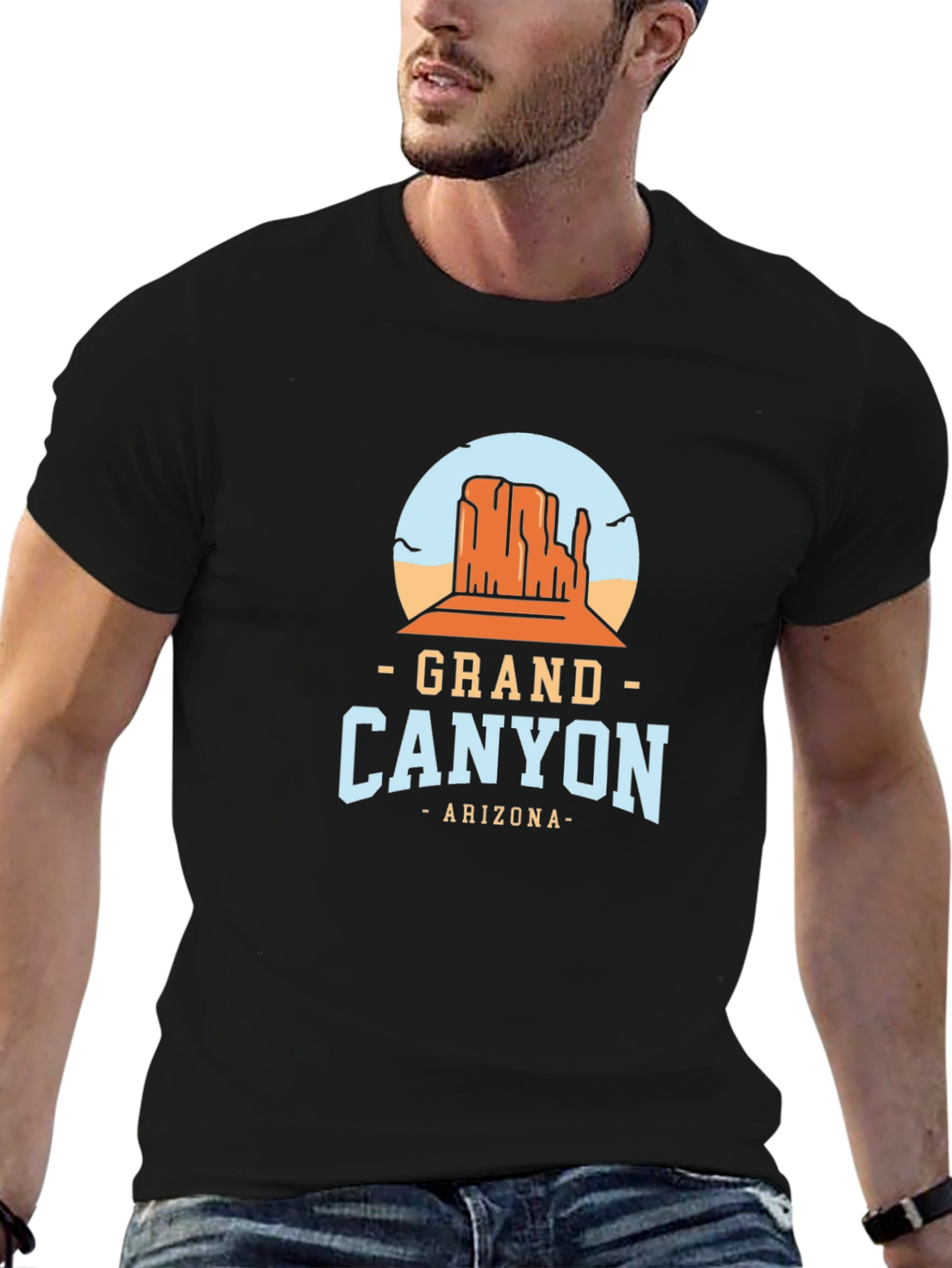 Grand Canyon Arizona T-Shirt - Black
