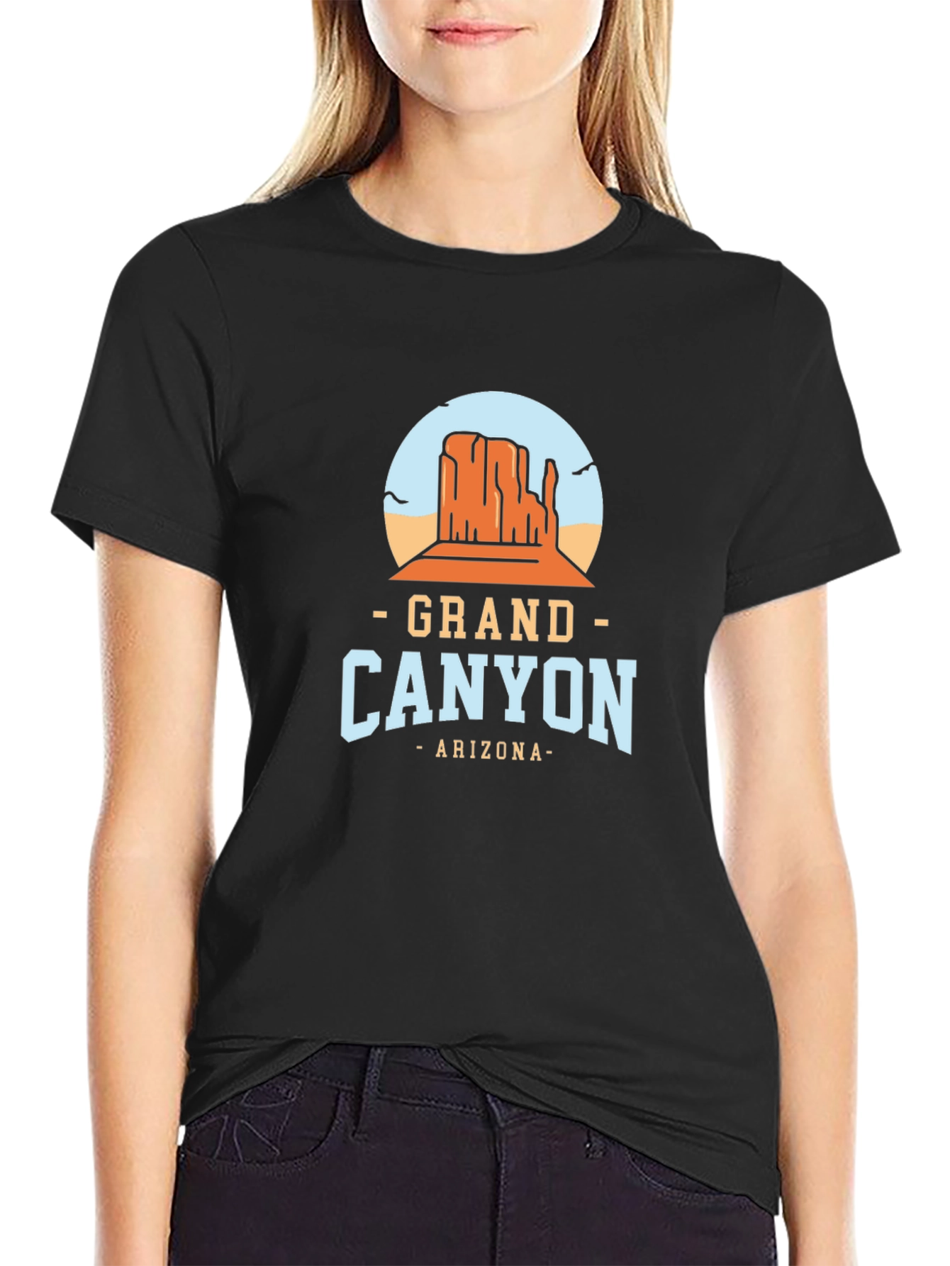 Grand Canyon Arizona T-Shirt - Black