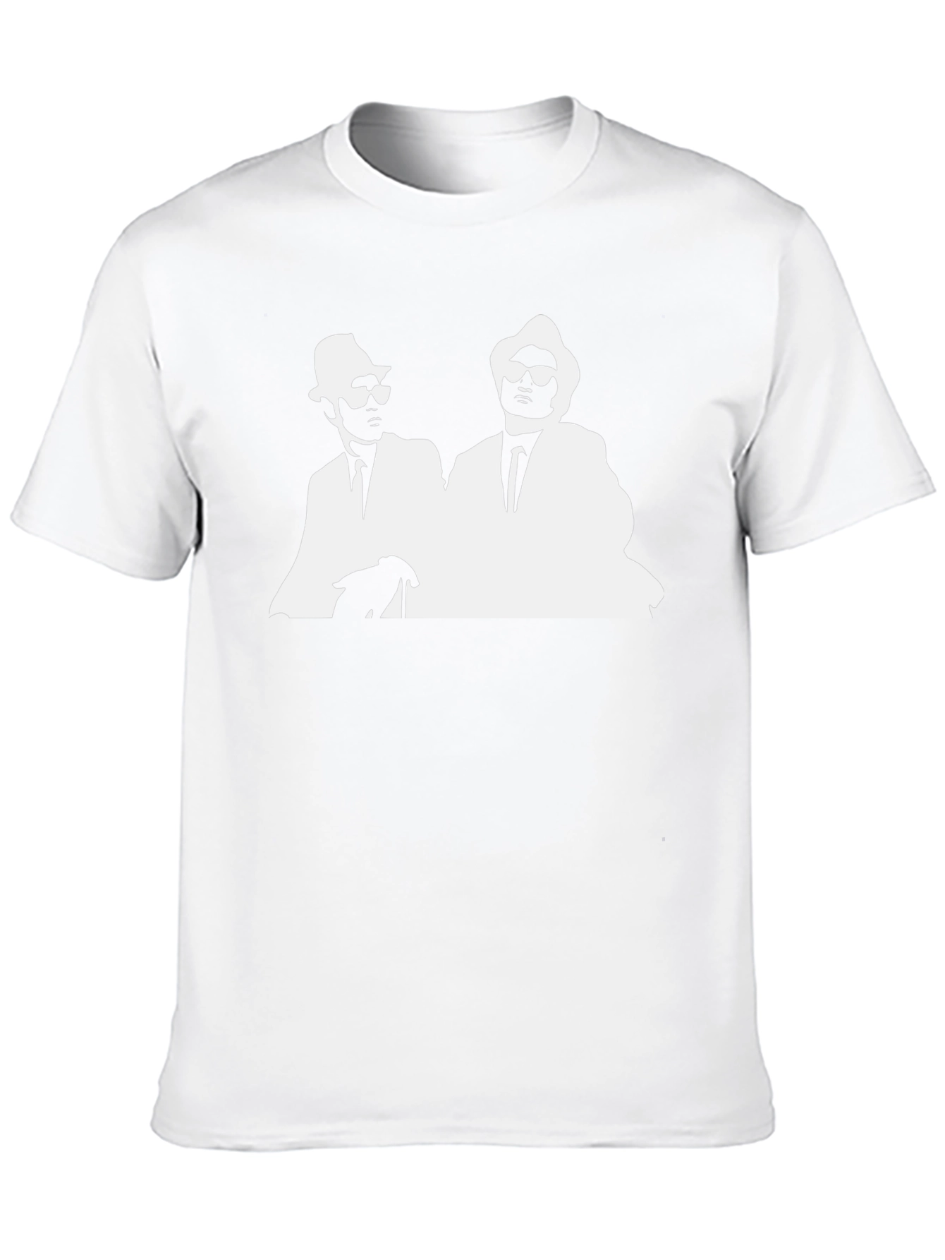 Cool Blues Brothers Graphic Black Tee
