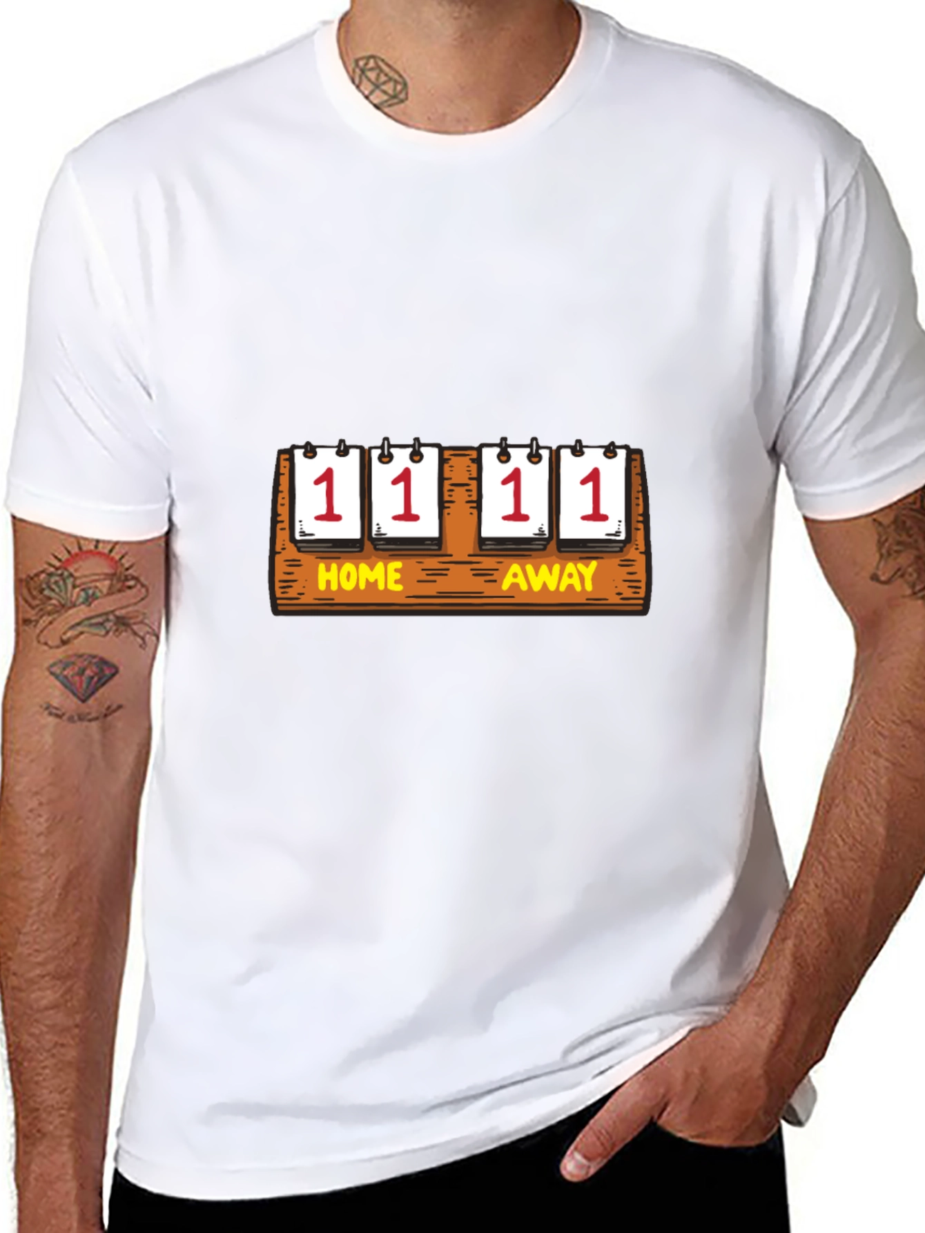 Home Away Scoreboard T-Shirt