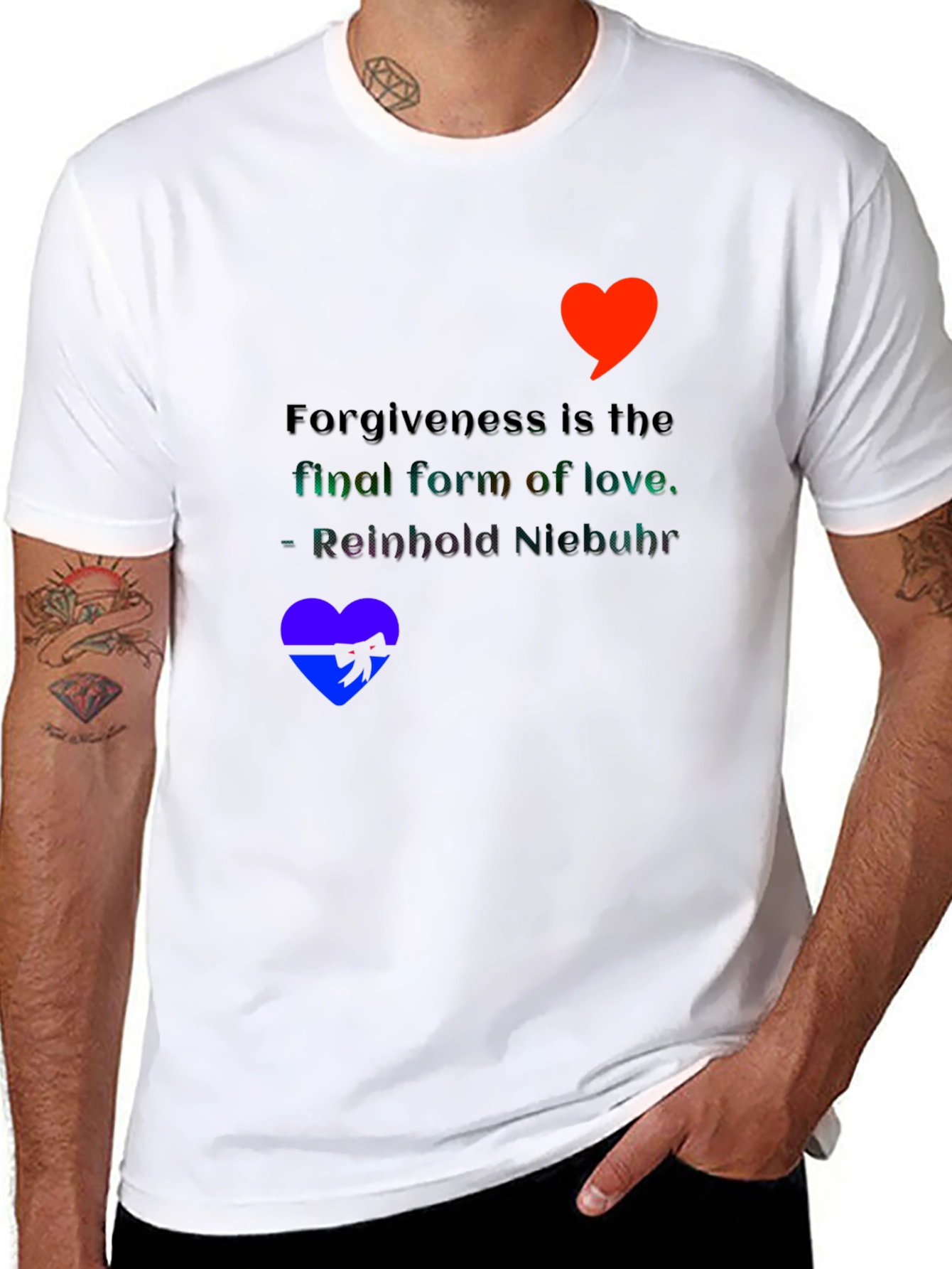 Forgiveness Love Quote Graphic Tee