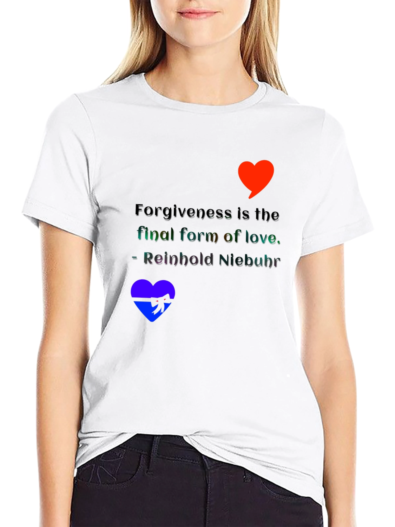 Forgiveness Love Quote Graphic Tee