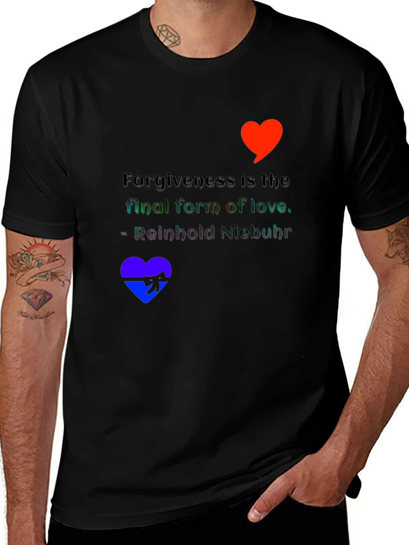 Forgiveness Love Quote Graphic Tee